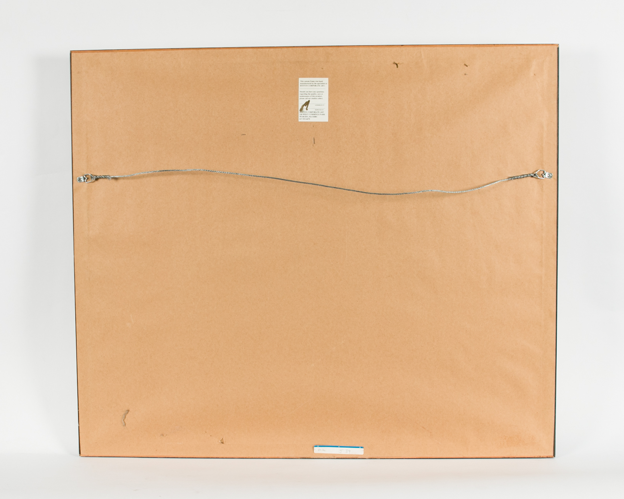 After James Dobie "A Little Mortgage" Hand-colored Engraving