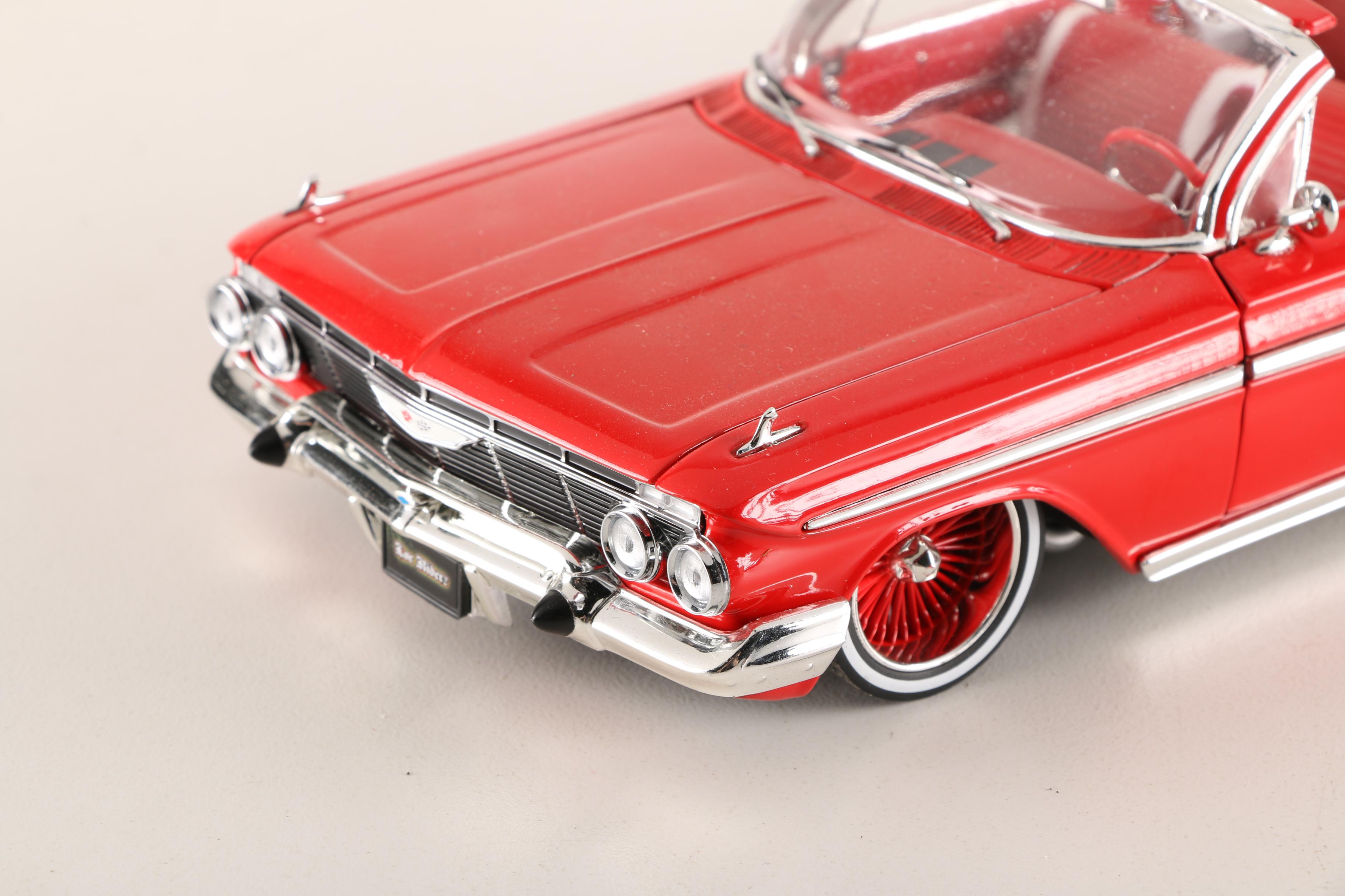 Collection of 1960s Chevrolet Impala Die-Cast Cars