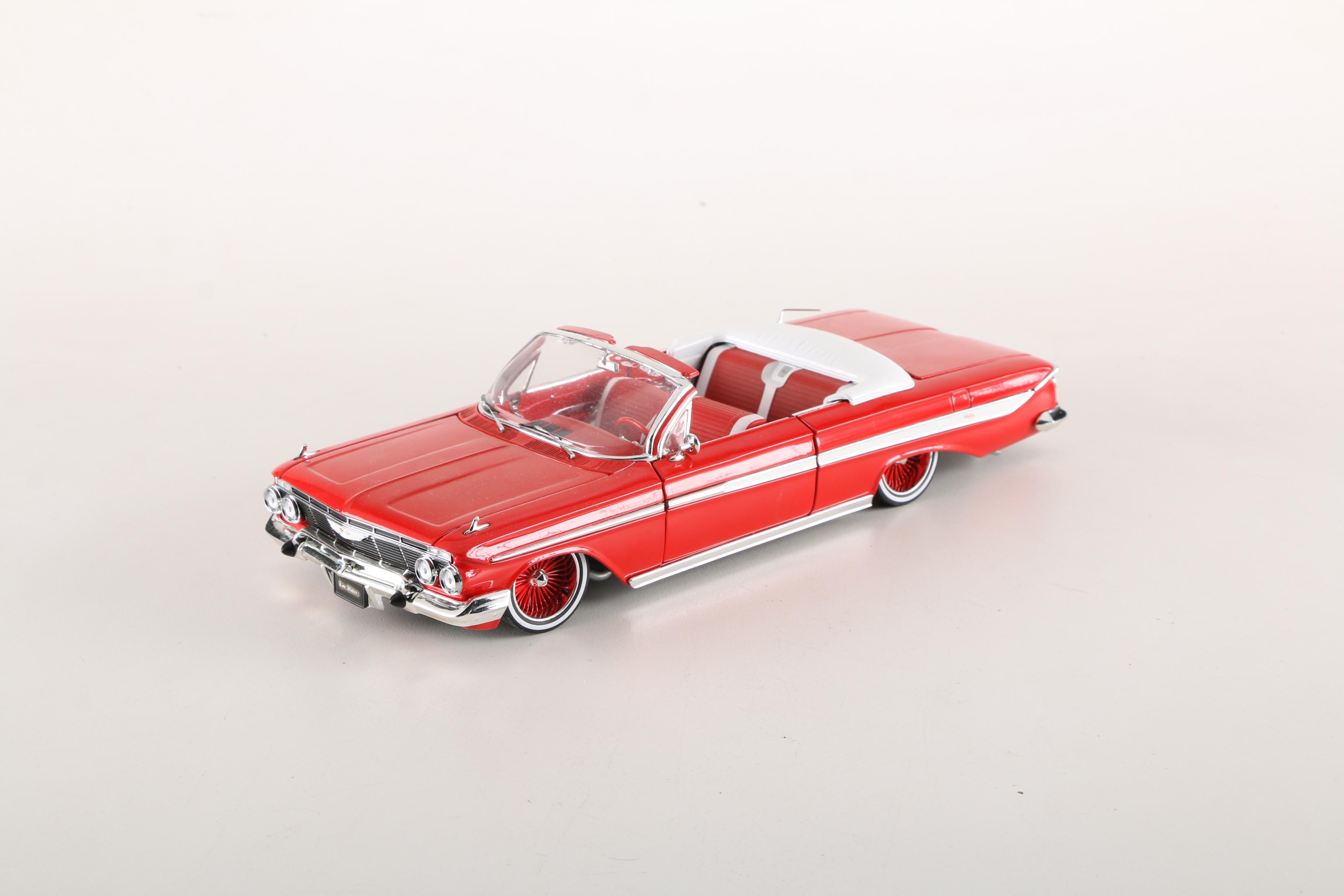 Collection of 1960s Chevrolet Impala Die-Cast Cars