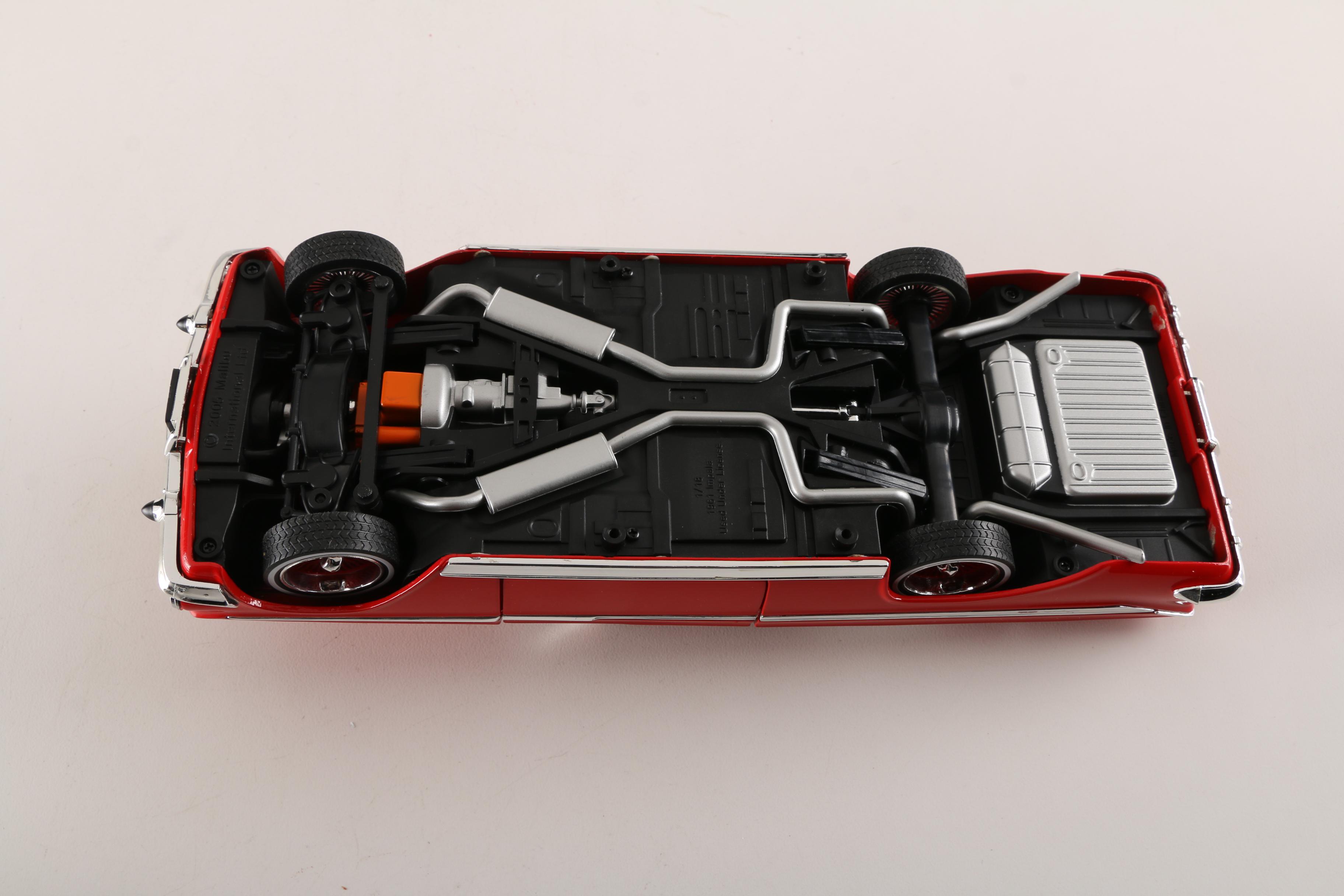 Collection of 1960s Chevrolet Impala Die-Cast Cars