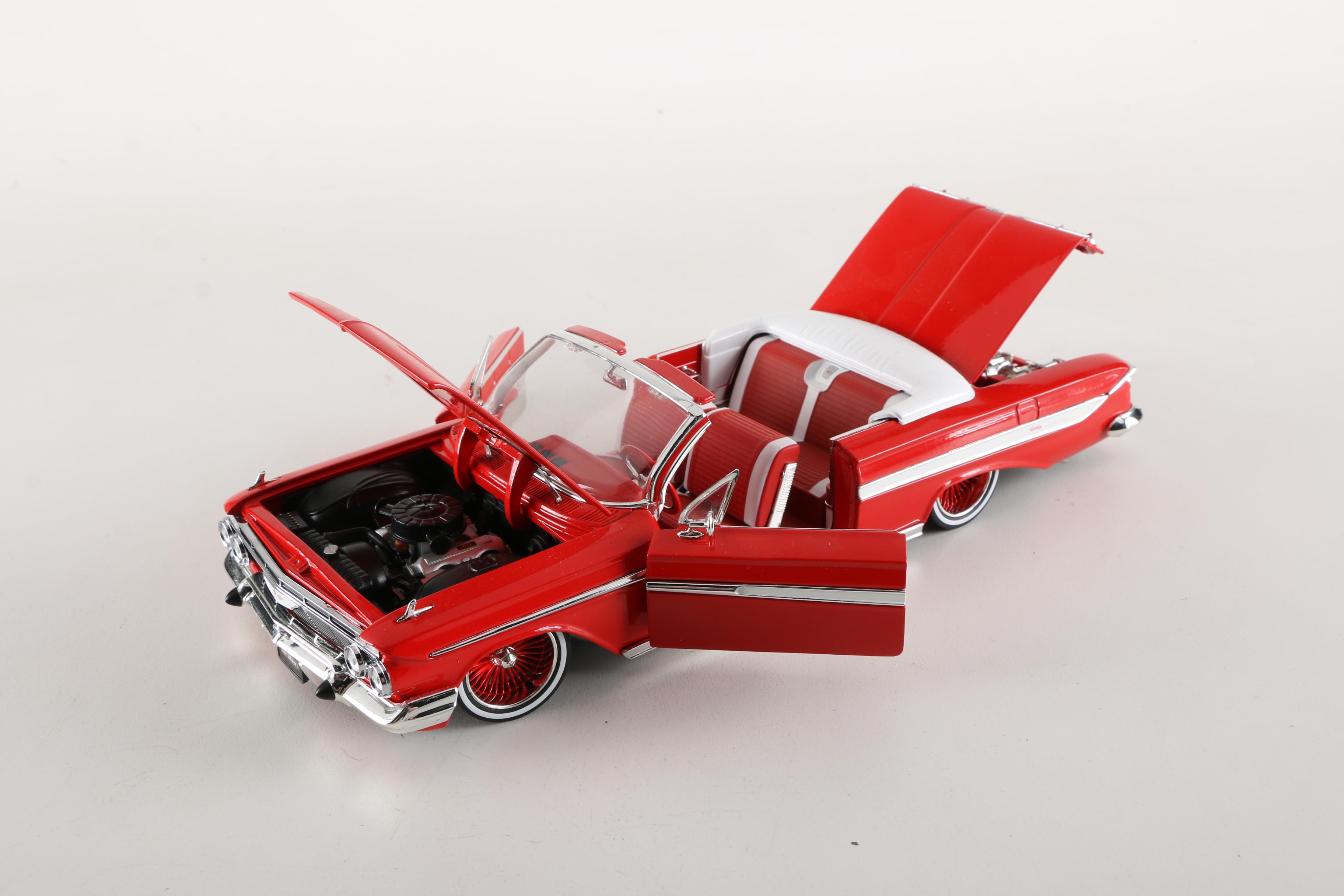 Collection of 1960s Chevrolet Impala Die-Cast Cars