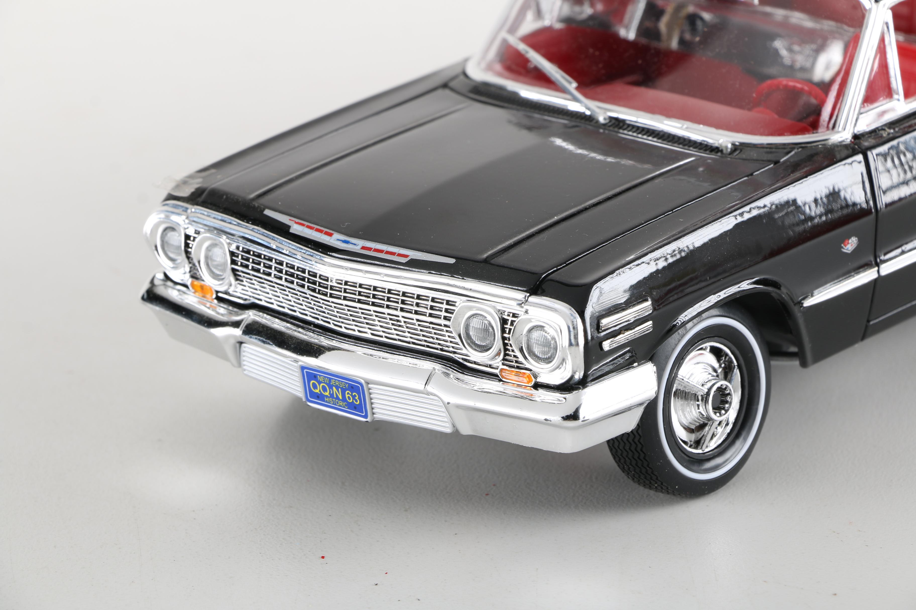 Collection of 1960s Chevrolet Impala Die-Cast Cars