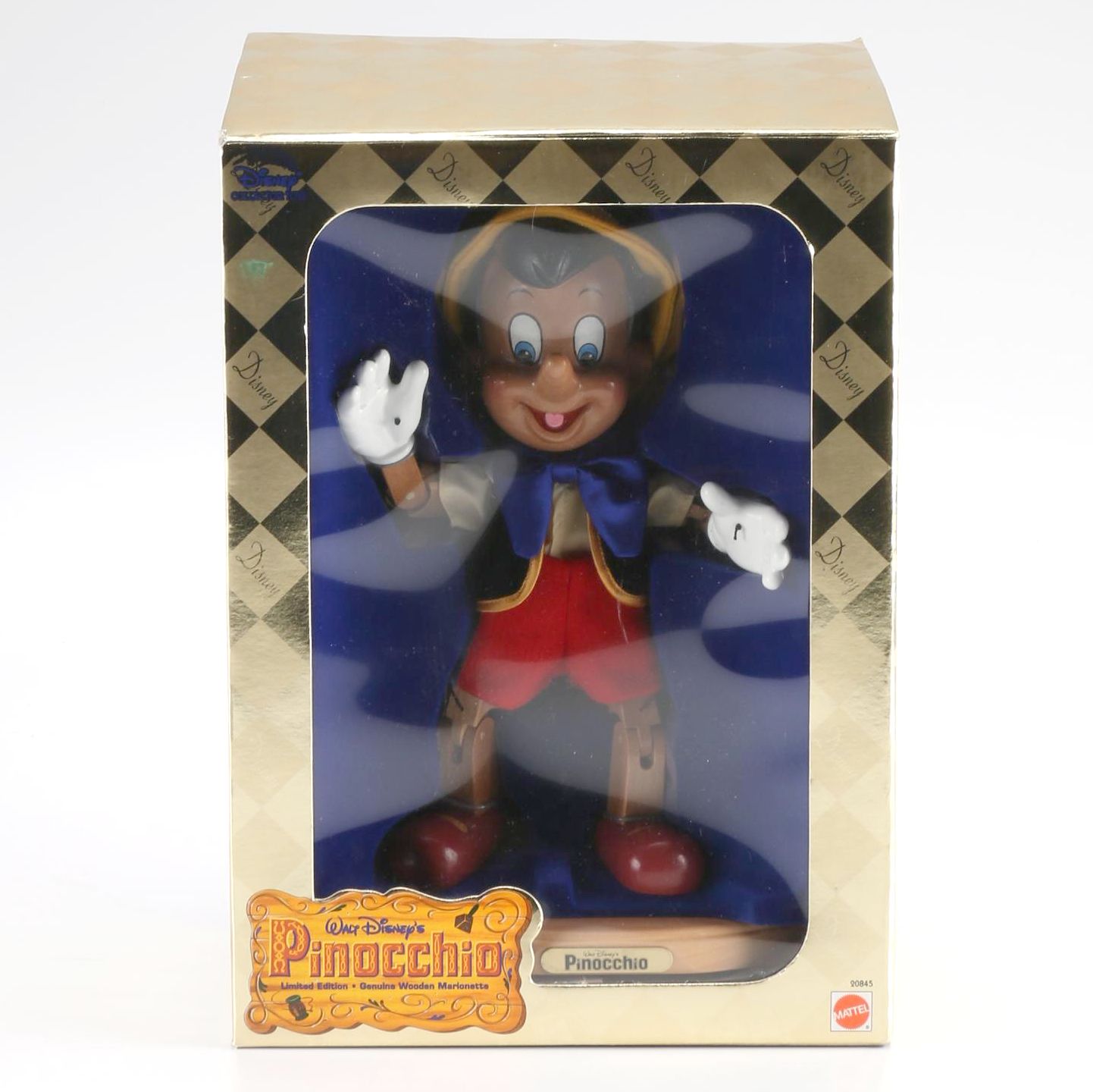 Walt Disney Limited Edition Pinocchio Wooden Marionette Doll