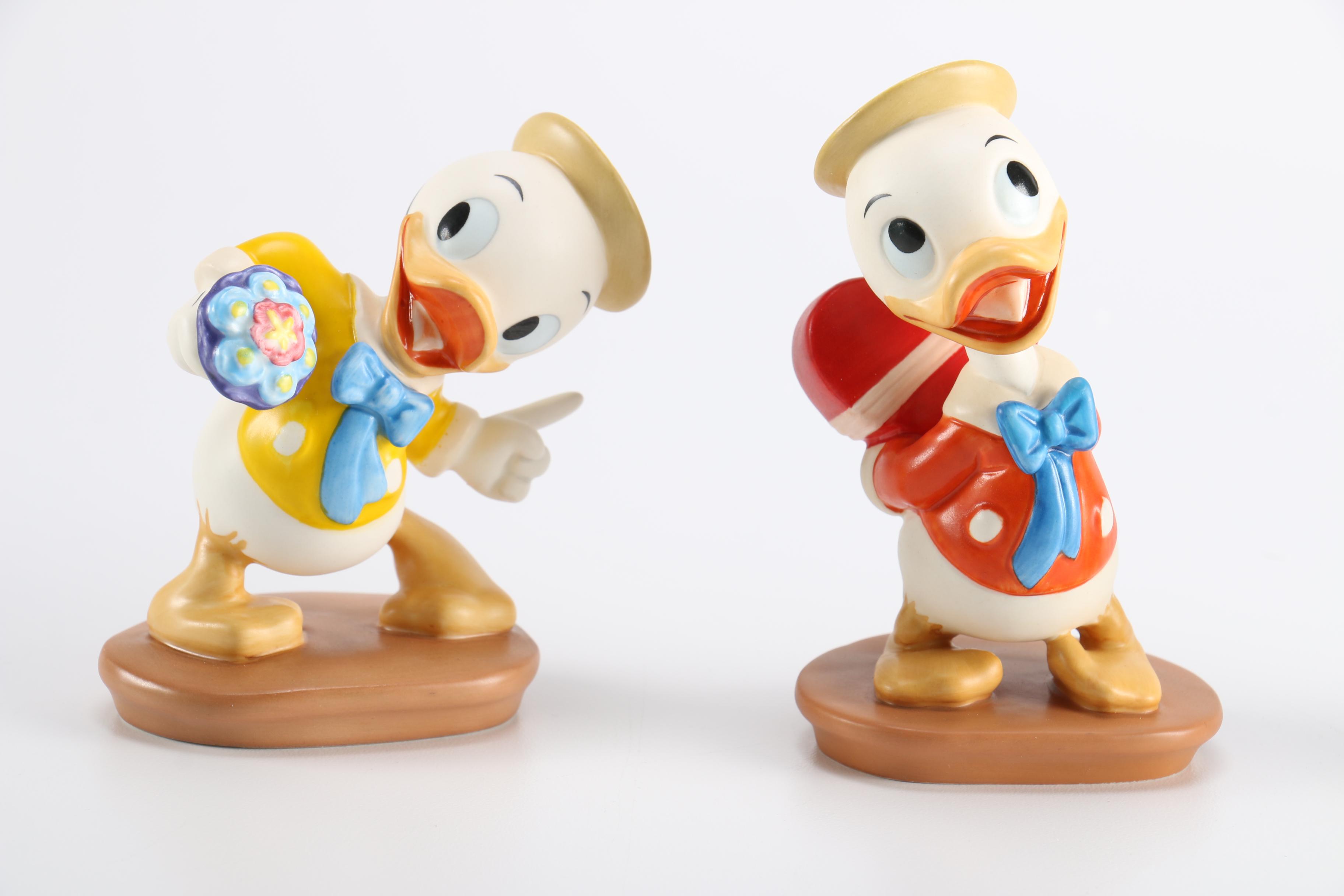 Walt Disney Classics Collection Huey, Dewey, and Louie Figurines