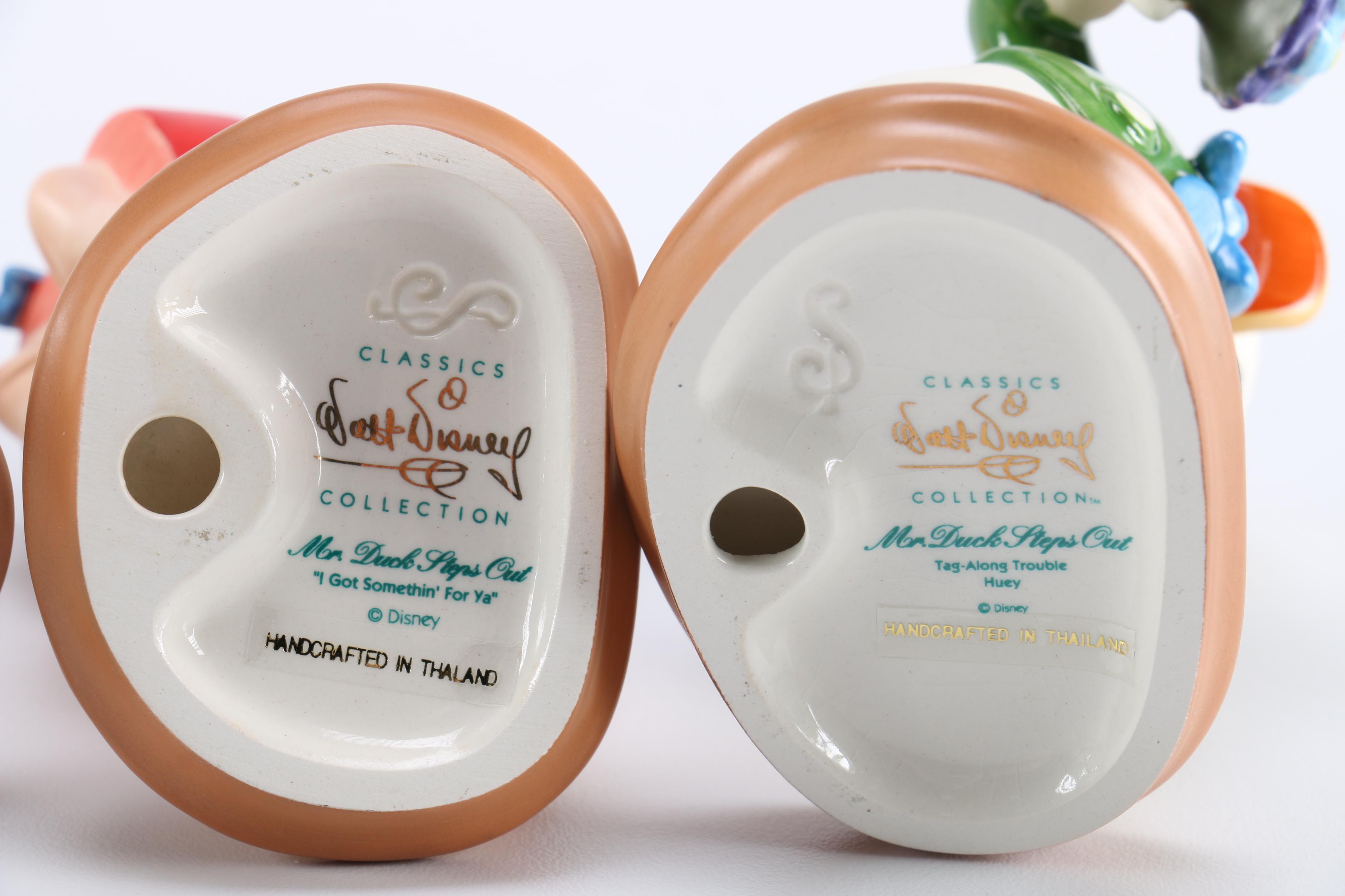 Walt Disney Classics Collection Huey, Dewey, and Louie Figurines