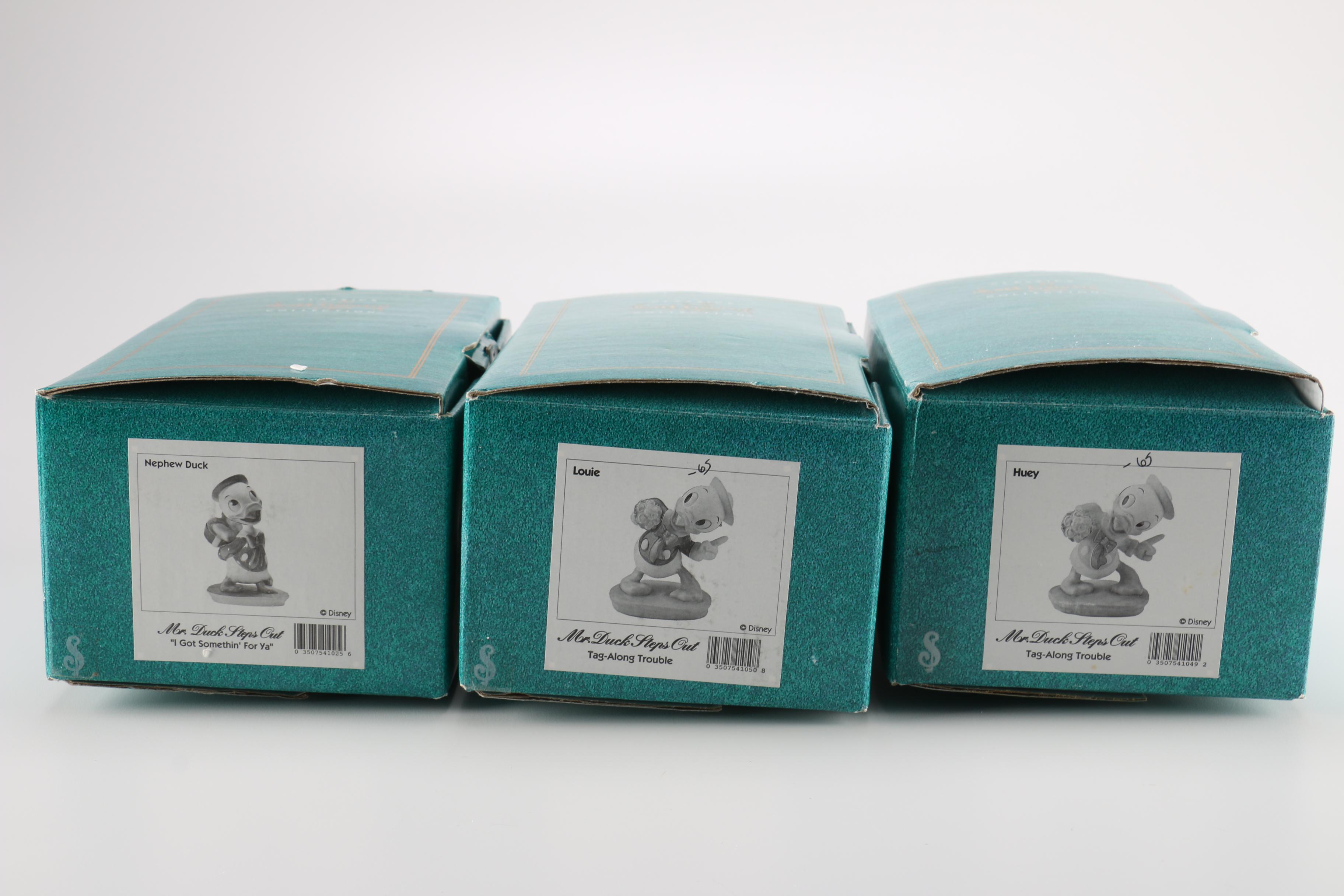 Walt Disney Classics Collection Huey, Dewey, and Louie Figurines