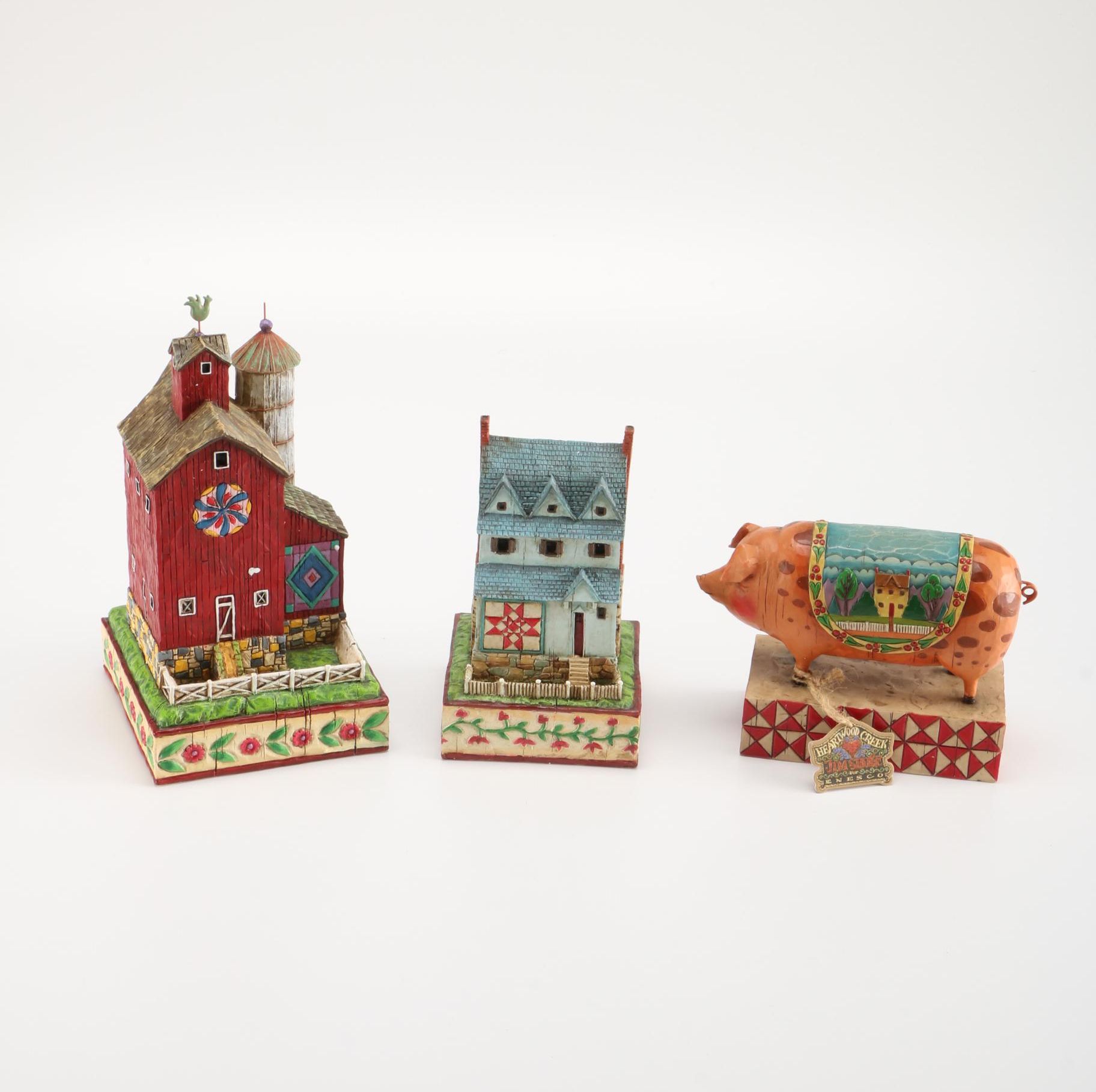 Heartwood Creek Barn Figurines by Jim Shore