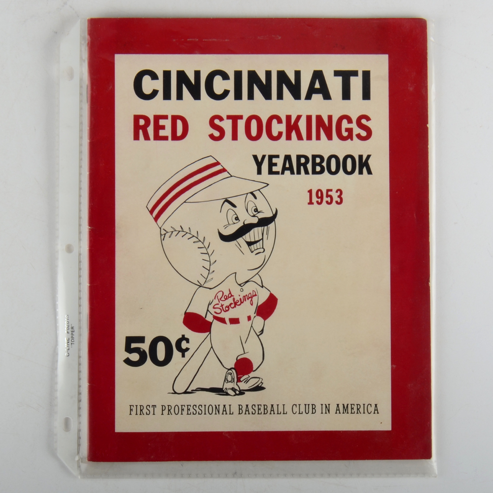 1953 and 1968 Cincinnati Reds Yearbooks