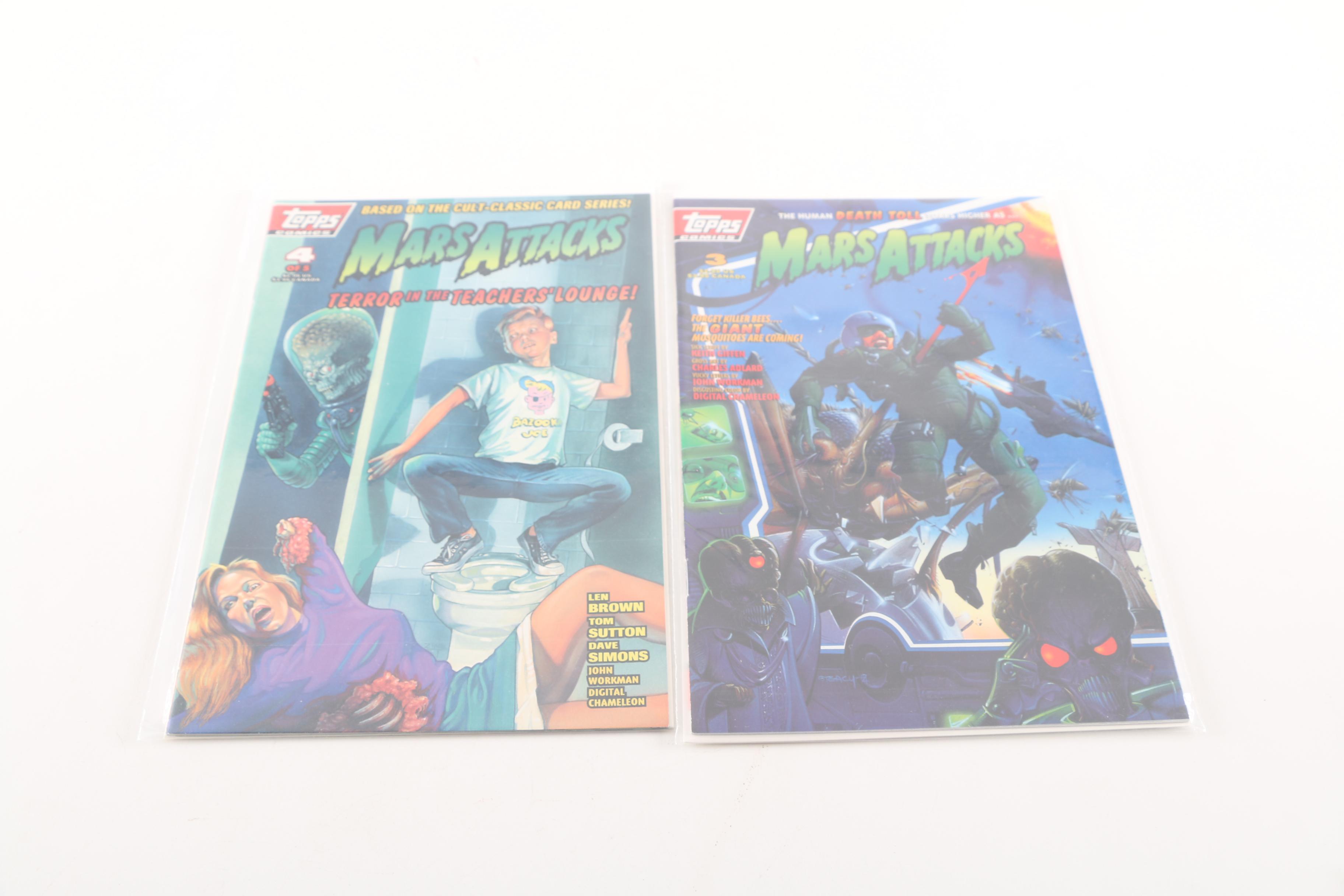 Modern Age Topps "Mars Attacks" Comics