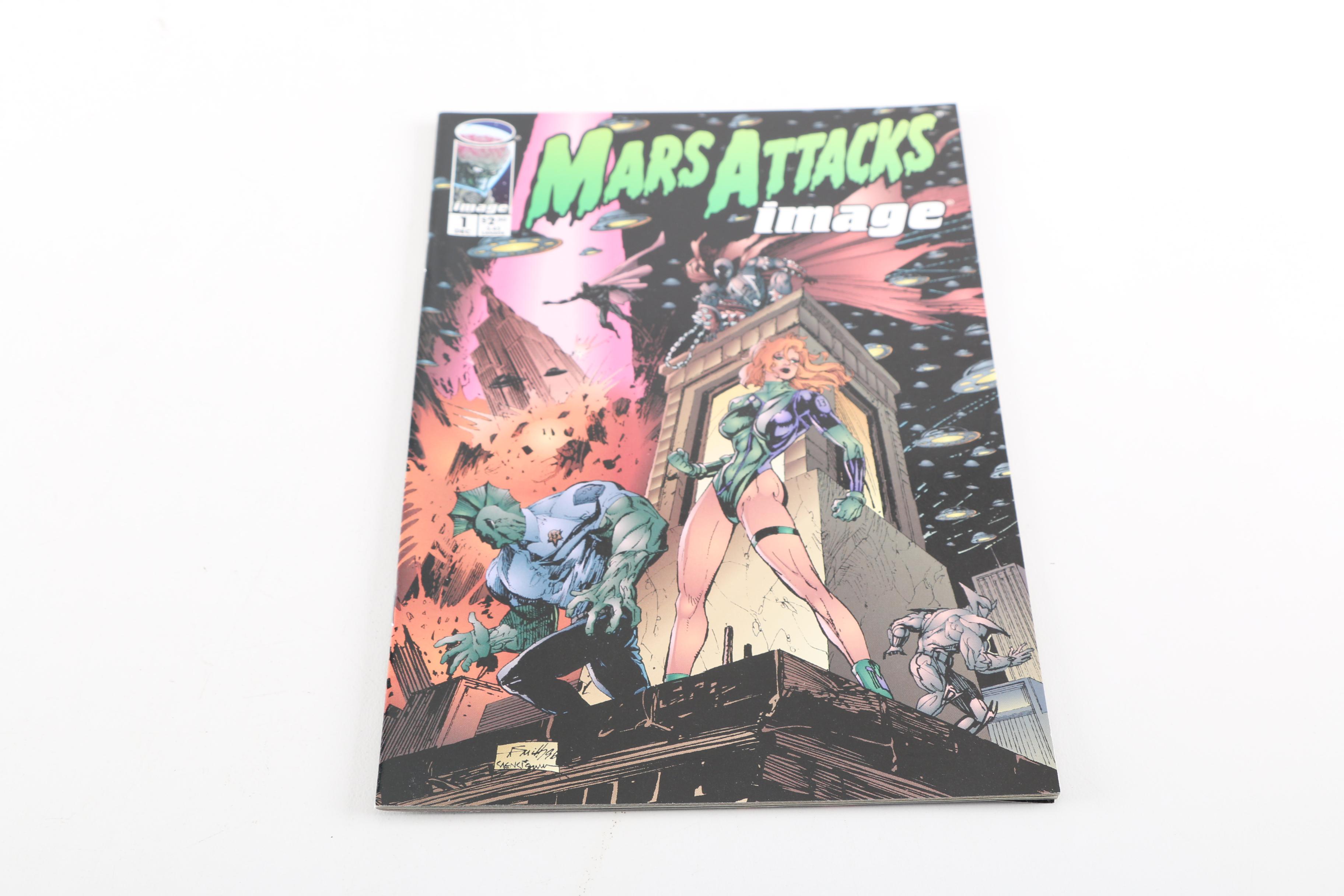 Modern Age Topps "Mars Attacks" Comics
