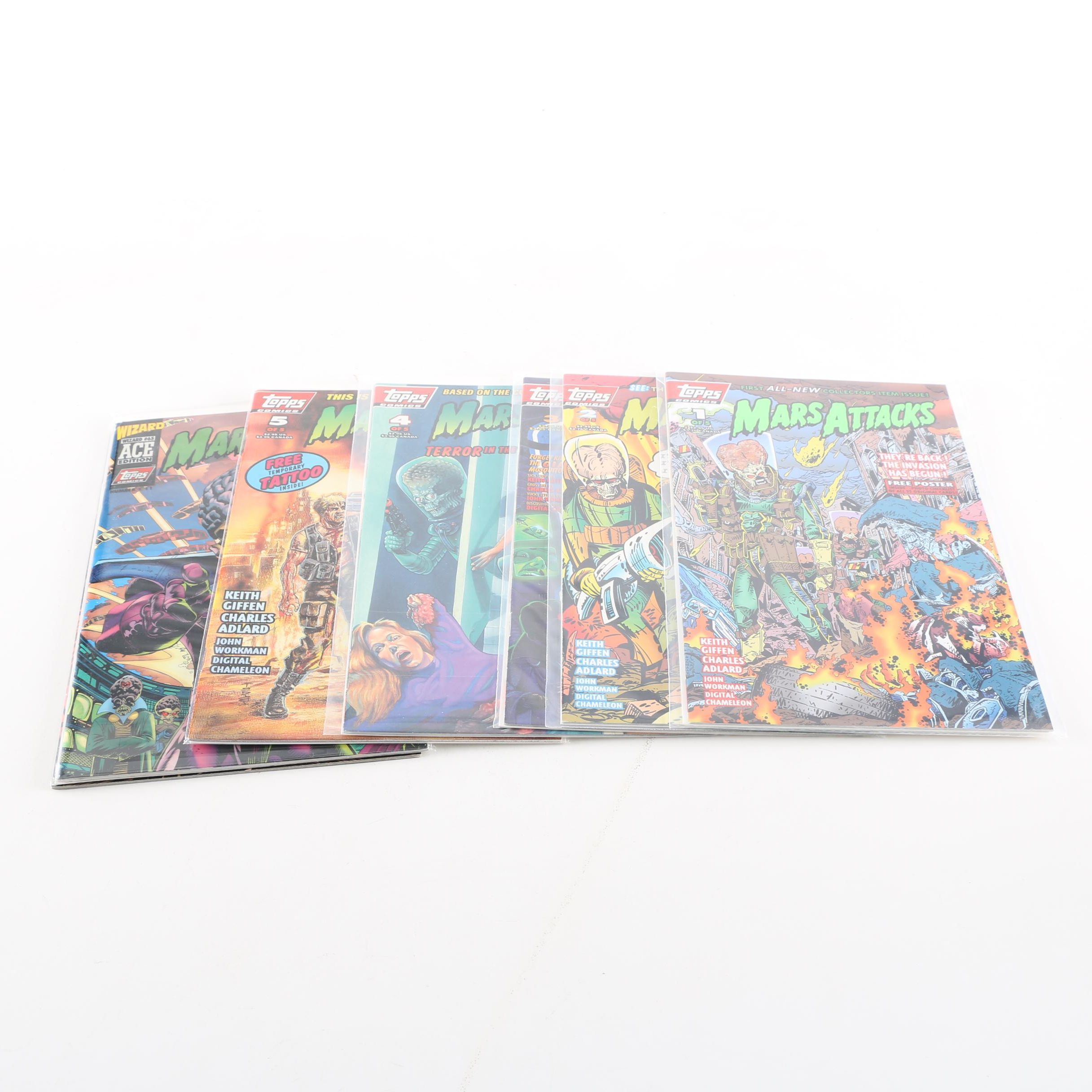 Modern Age Topps "Mars Attacks" Comics