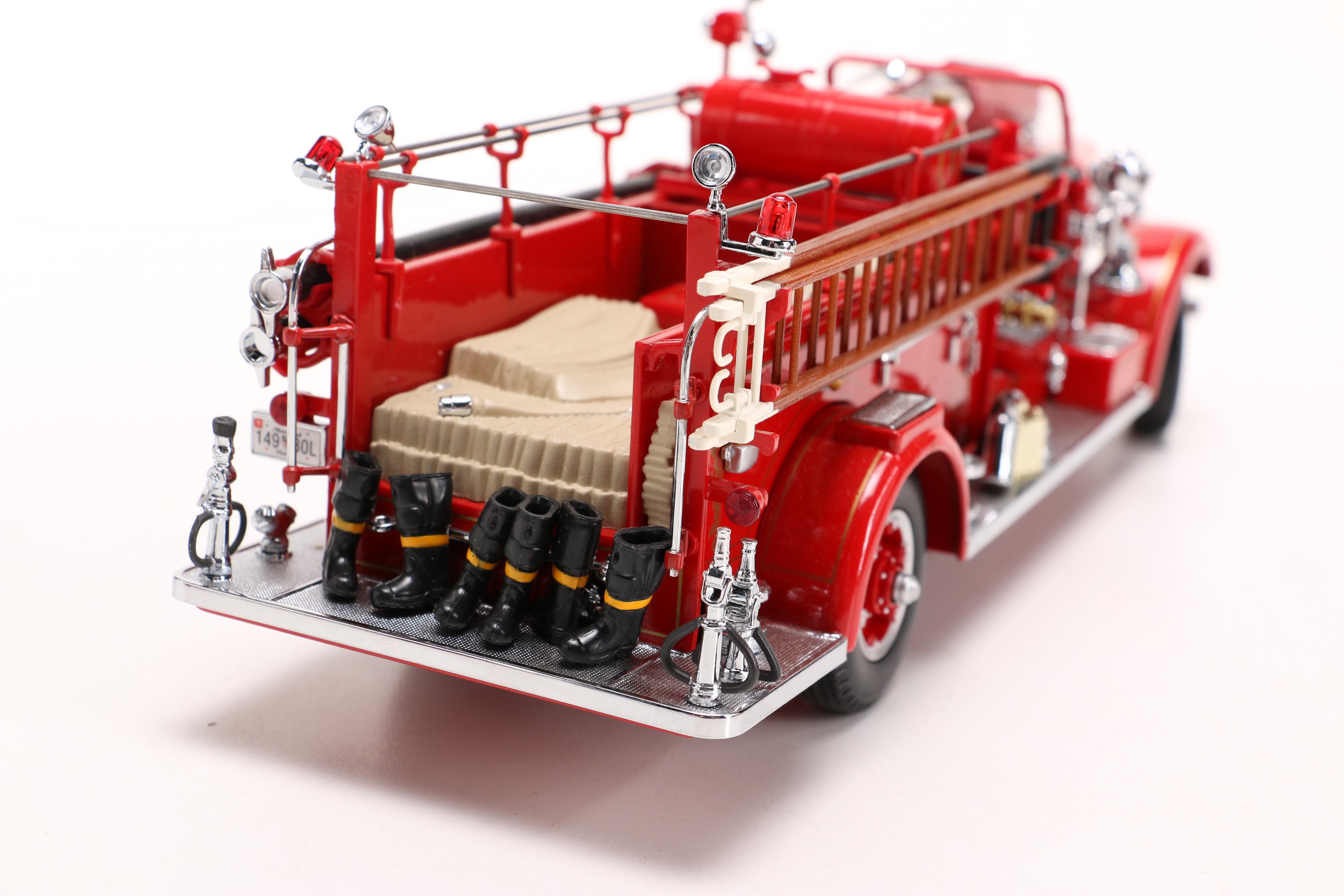 Collection of Die-Cast Fire-Trucks