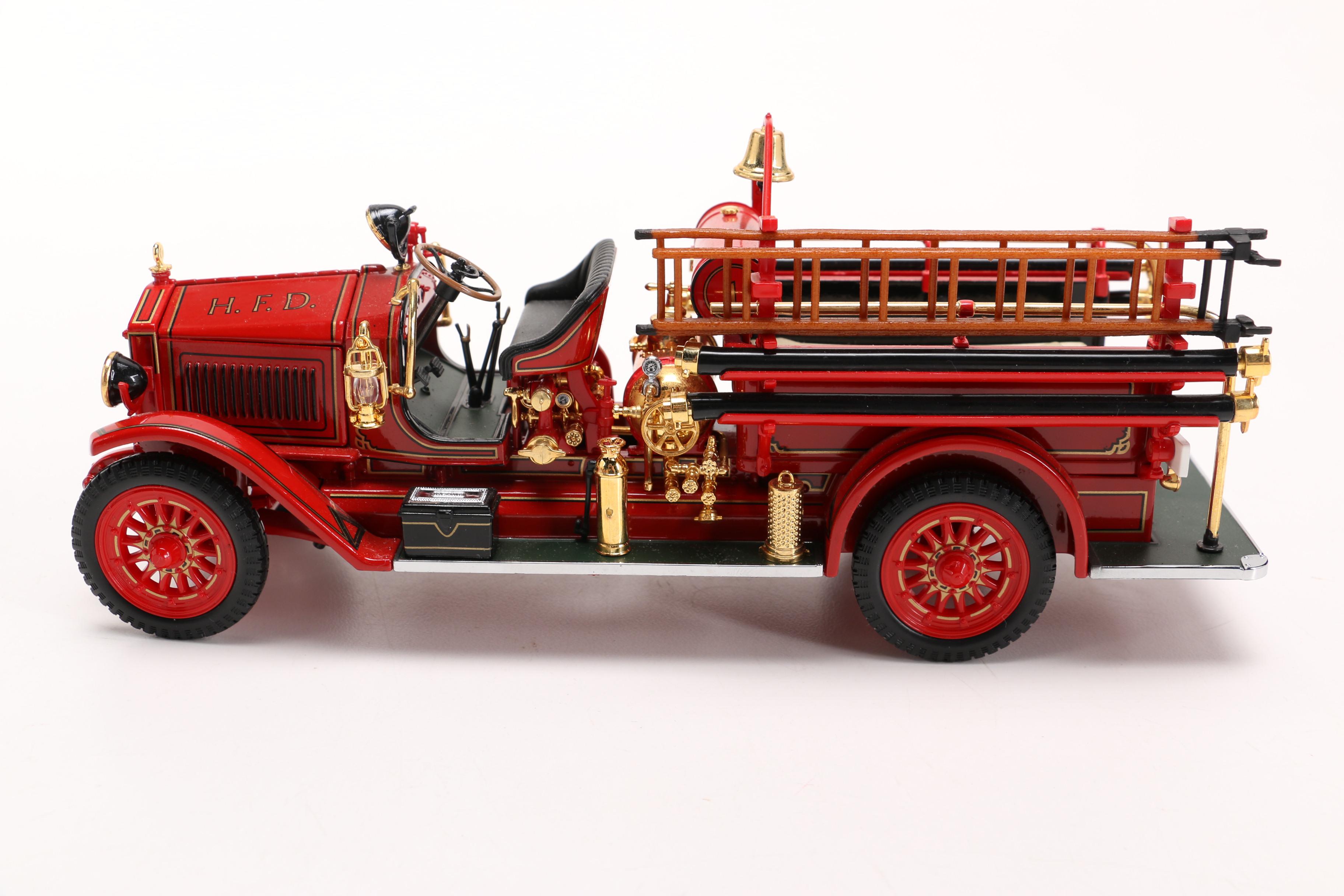 Collection of Die-Cast Fire-Trucks