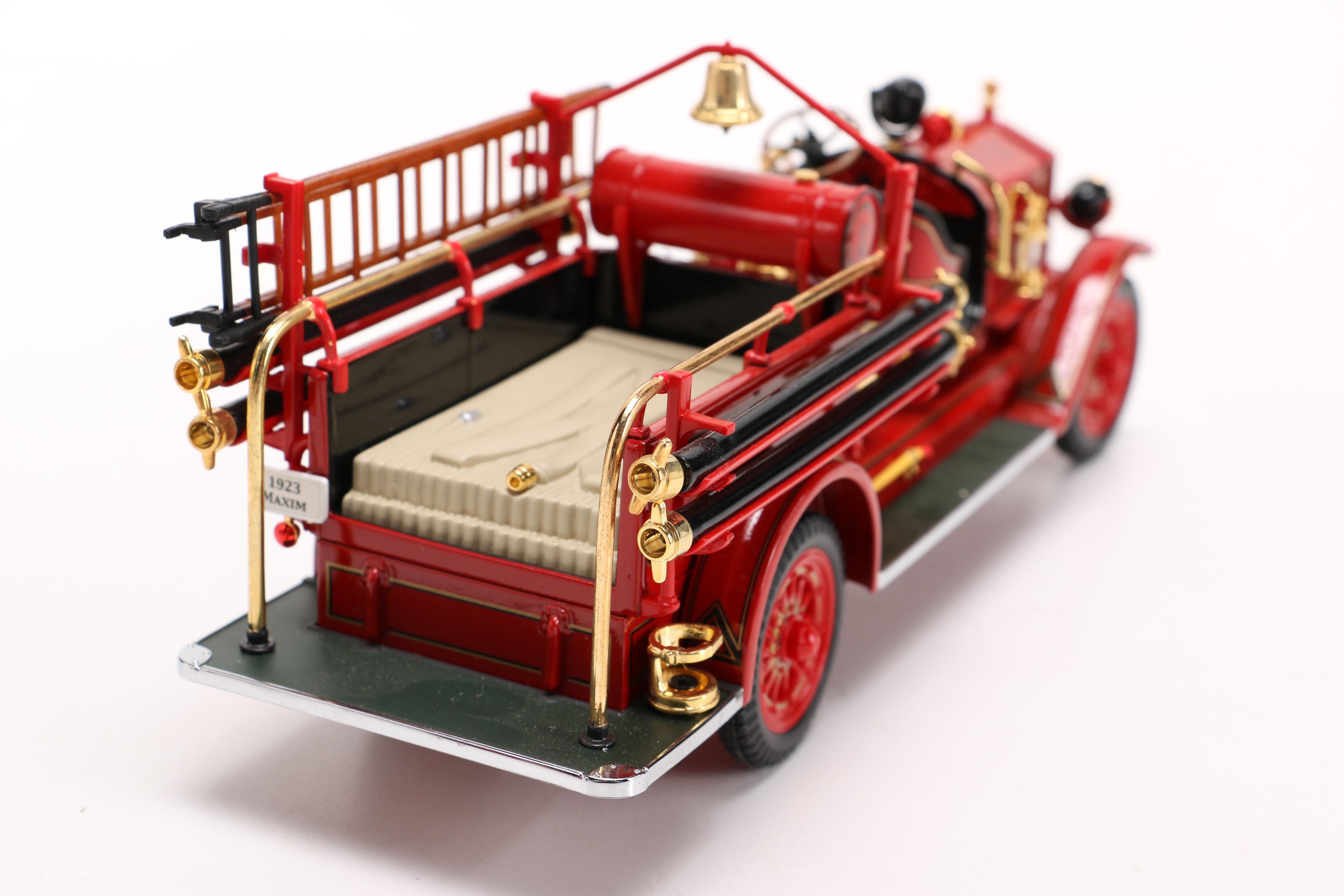 Collection of Die-Cast Fire-Trucks