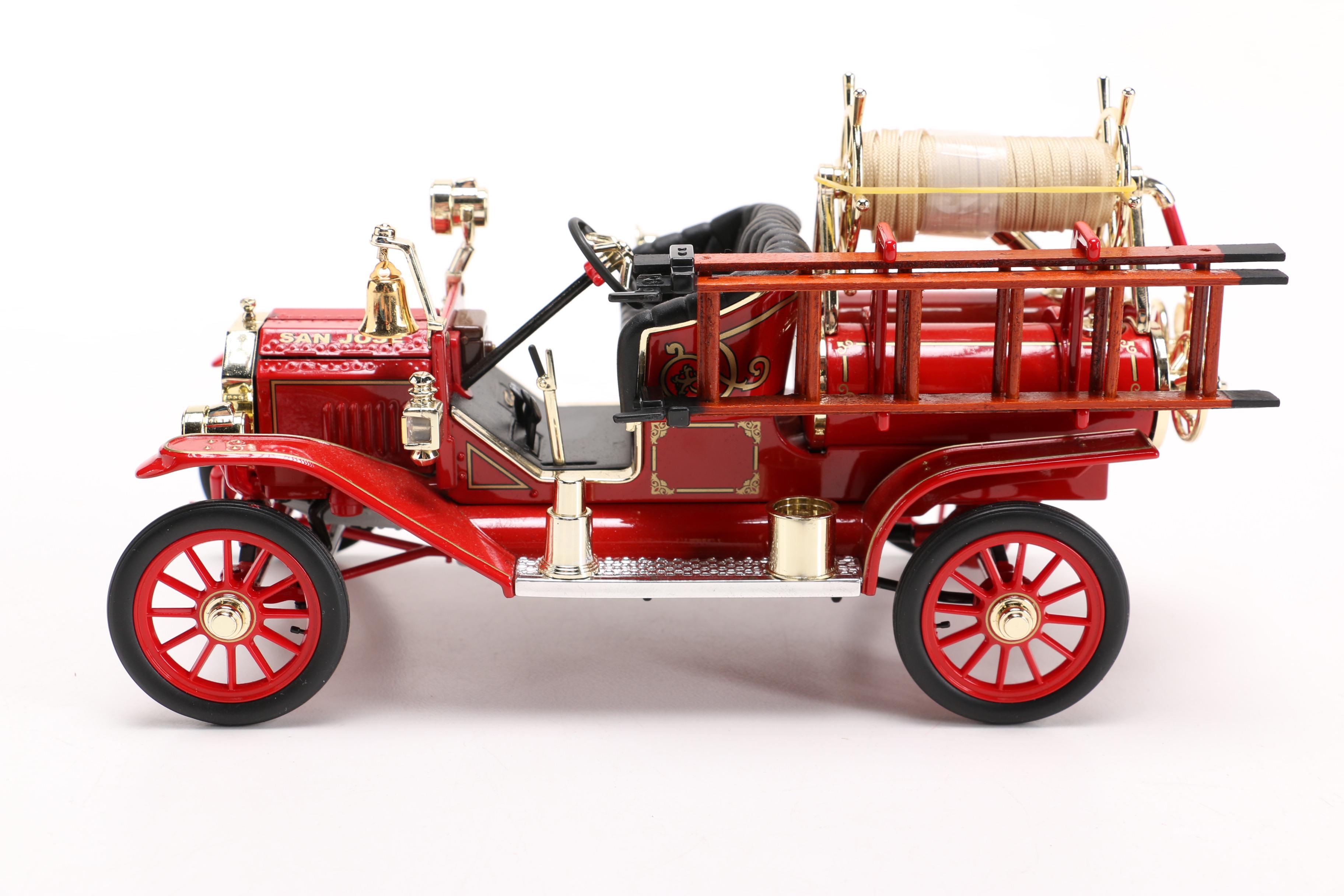 Collection of Die-Cast Fire-Trucks