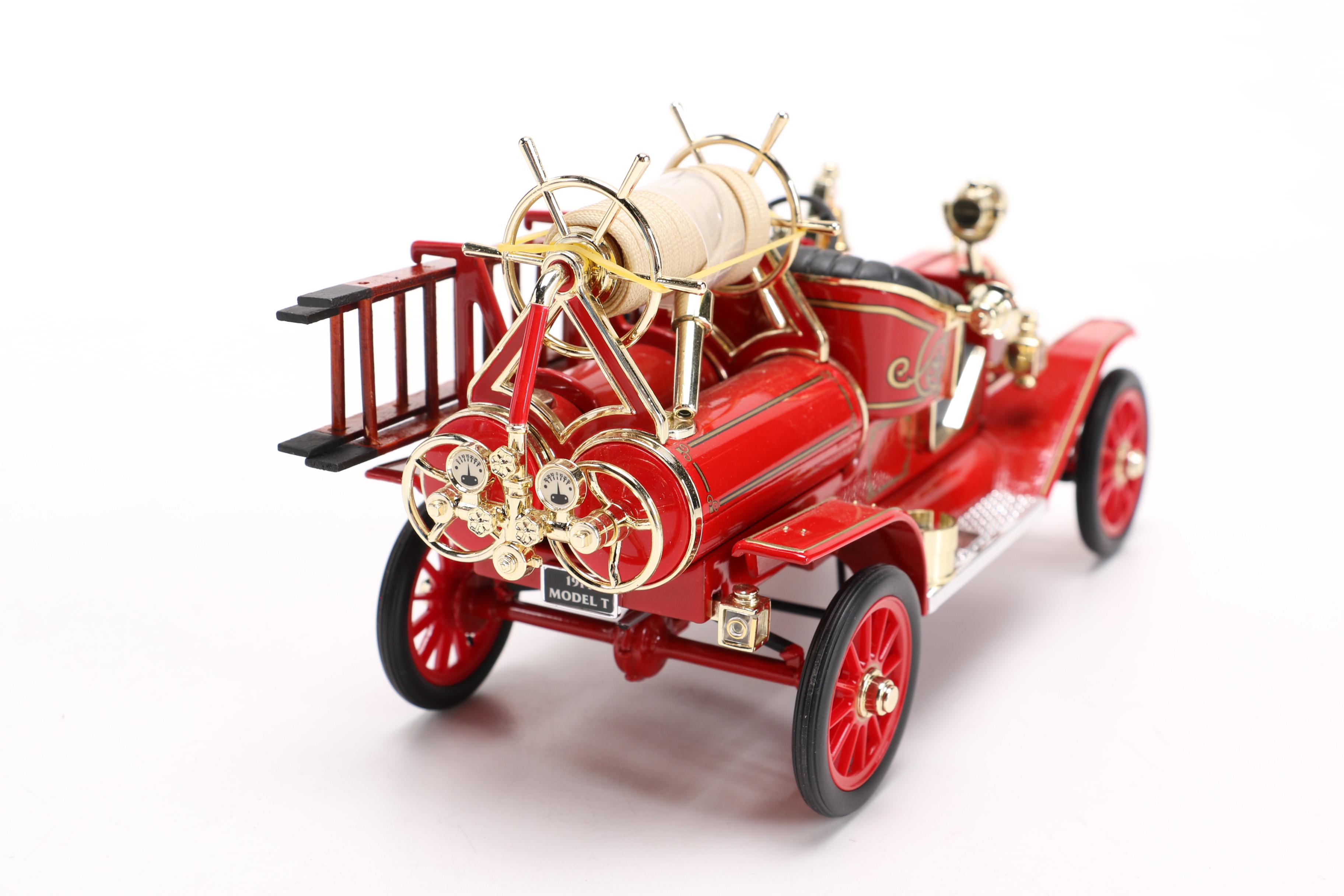 Collection of Die-Cast Fire-Trucks