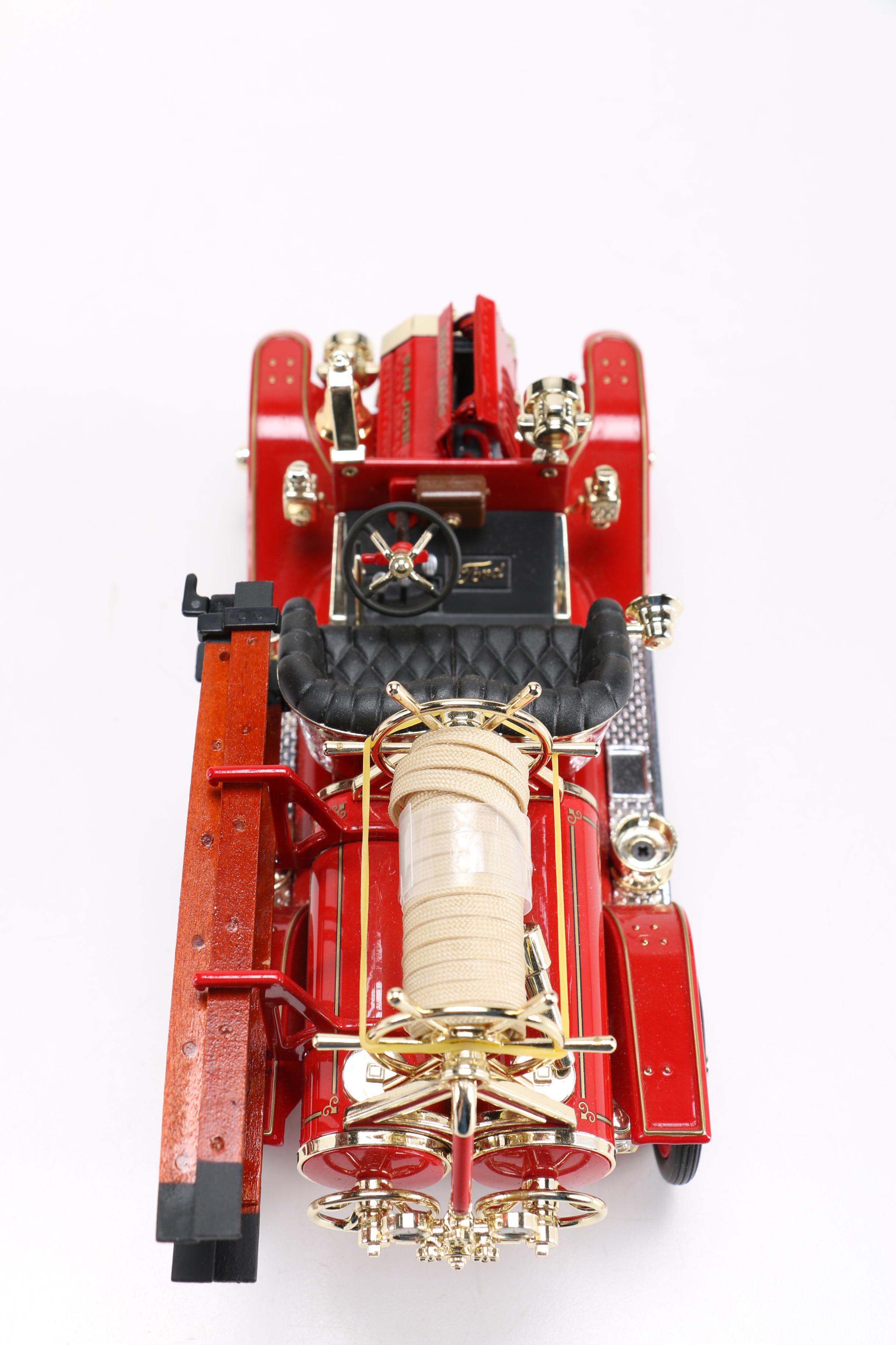 Collection of Die-Cast Fire-Trucks