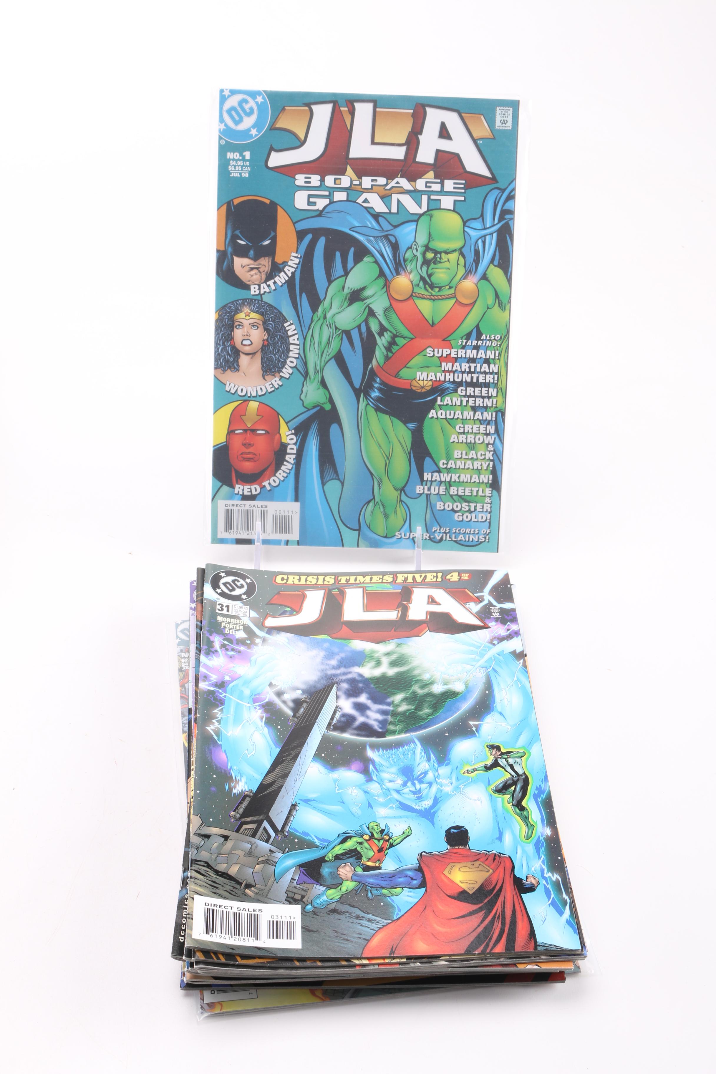 Assorted Modern Age JLA and JSA Comic Books