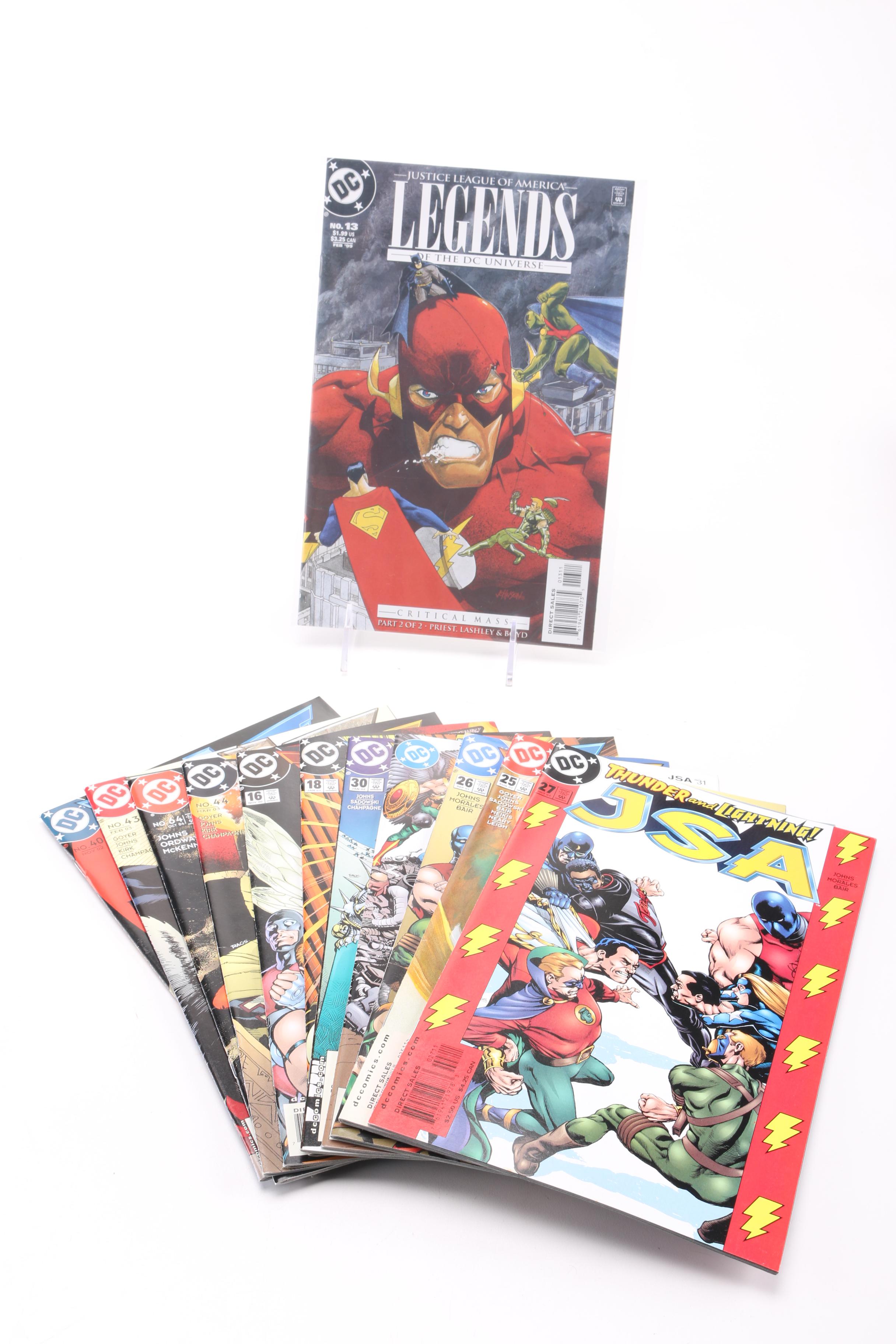 Assorted Modern Age JLA and JSA Comic Books