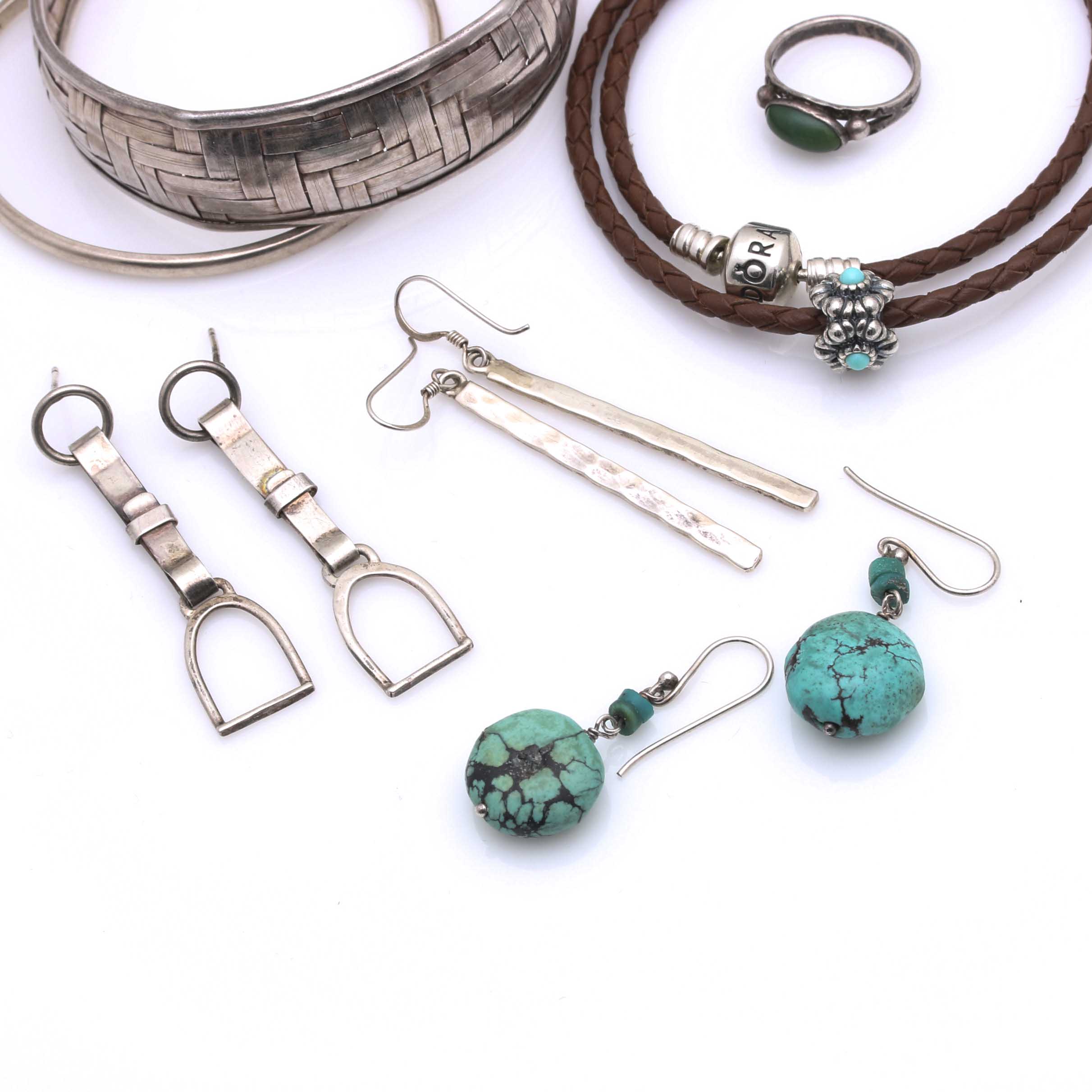 Assortment of Sterling Silver Jewelry