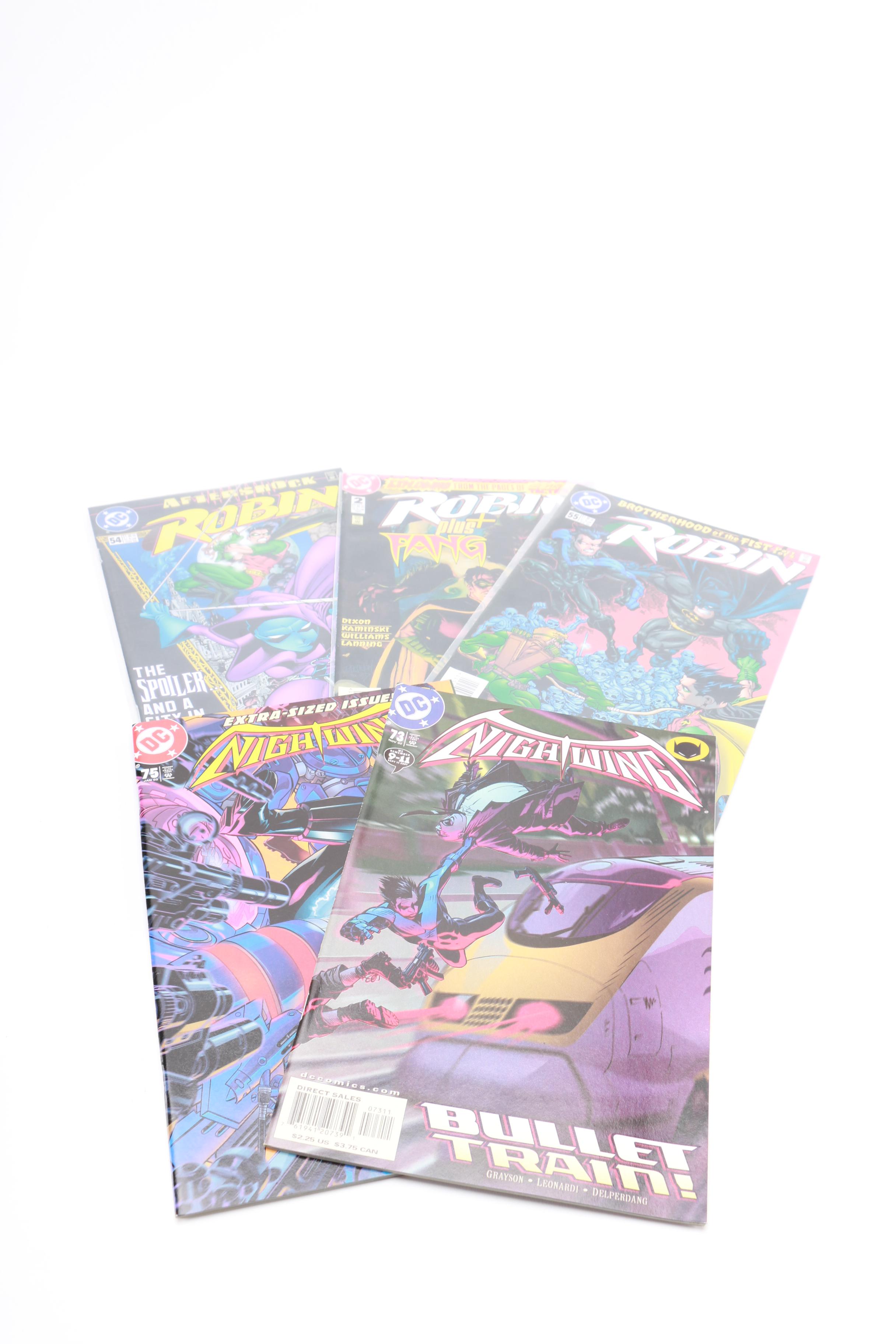 Modern Age Robin and Nightwing Comics