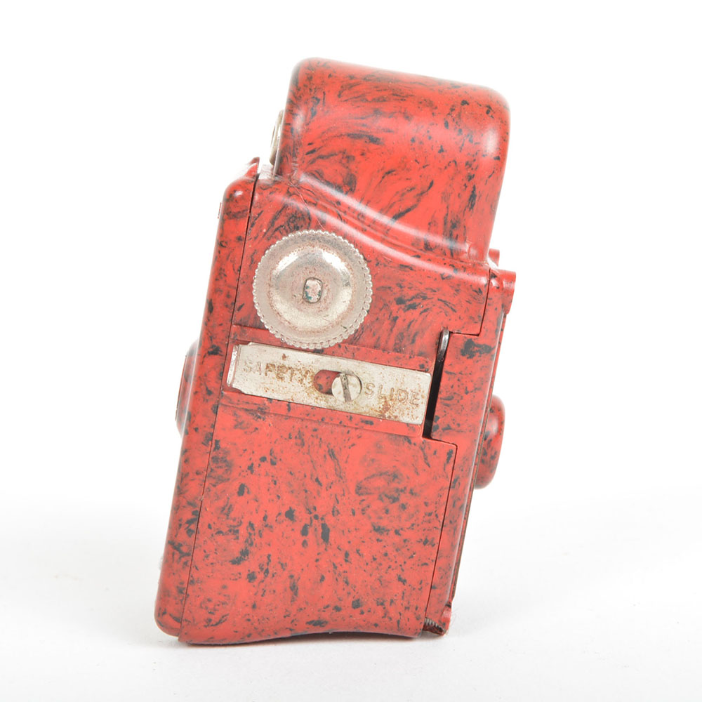 Red Bakelite Coronet Midget Vintage Camera