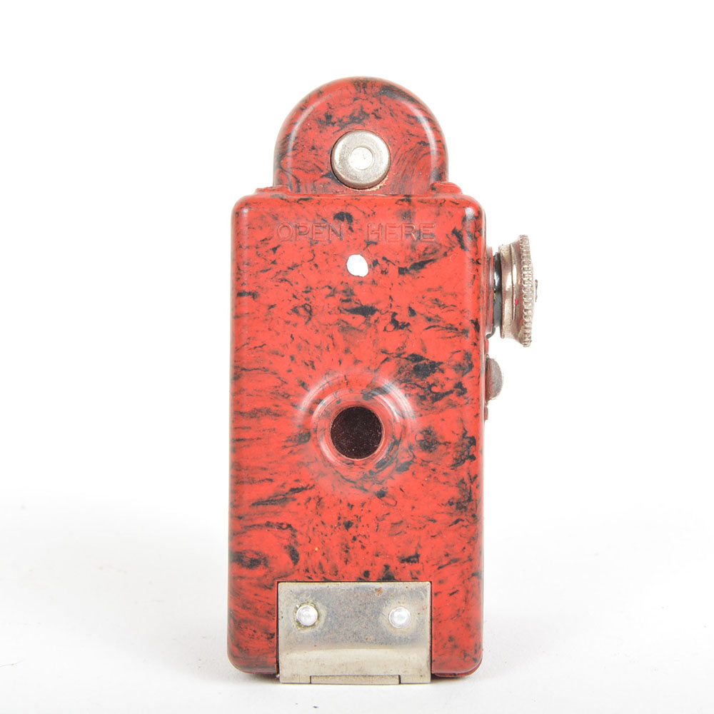 Red Bakelite Coronet Midget Vintage Camera