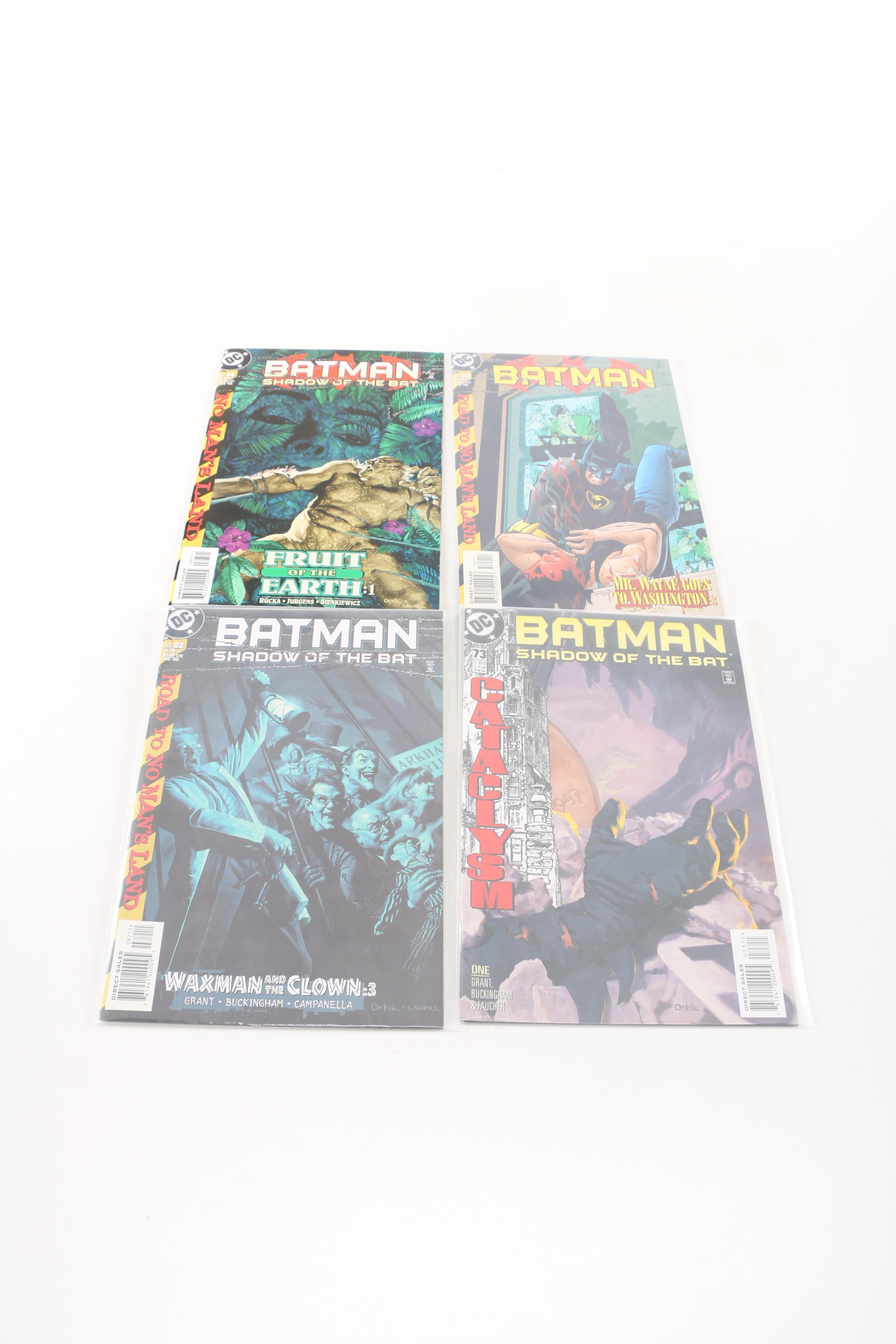 Modern Age DC Batman Comics Including "Cataclysm" and "No Man's Land" Events