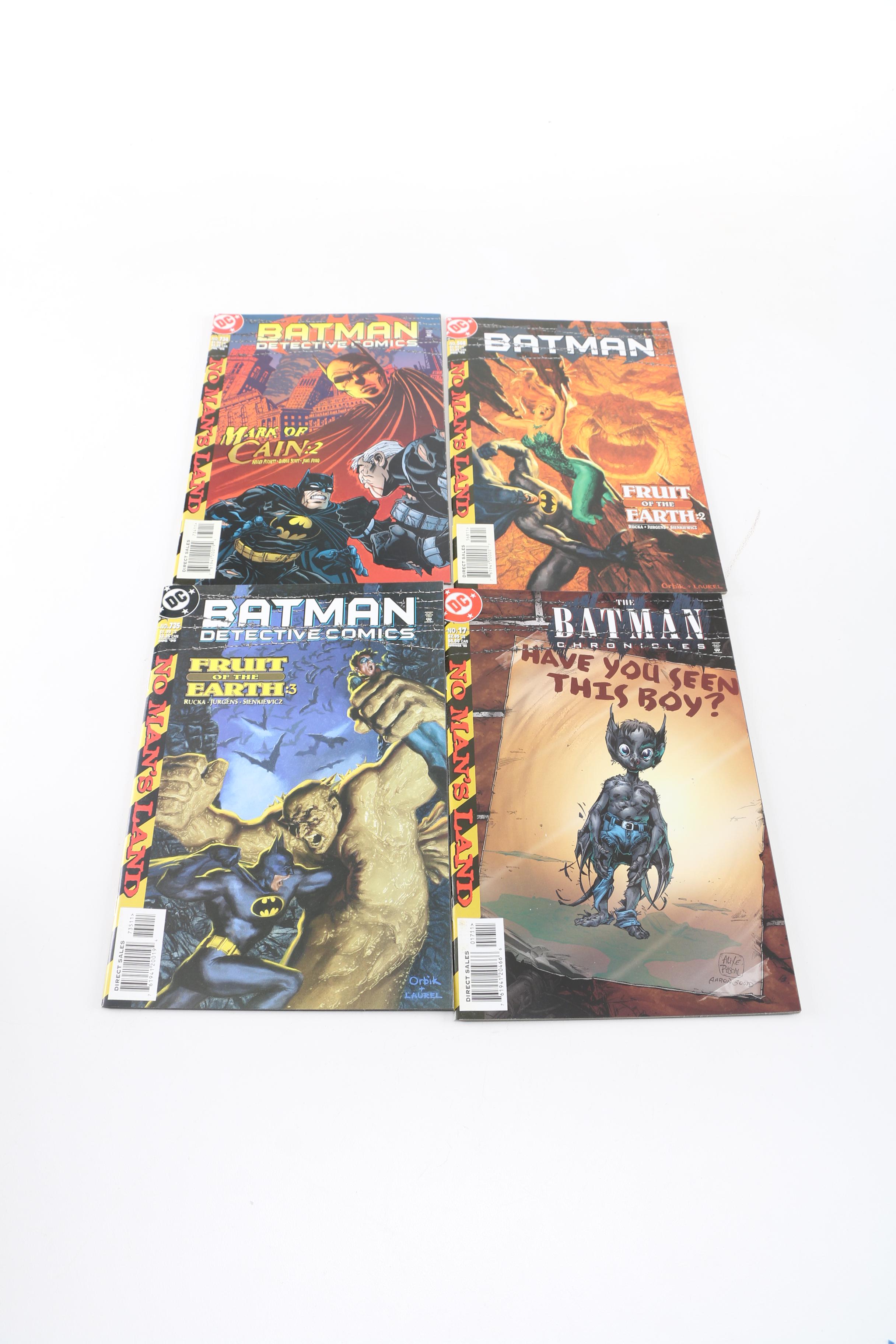 Modern Age DC Batman Comics Including "Cataclysm" and "No Man's Land" Events