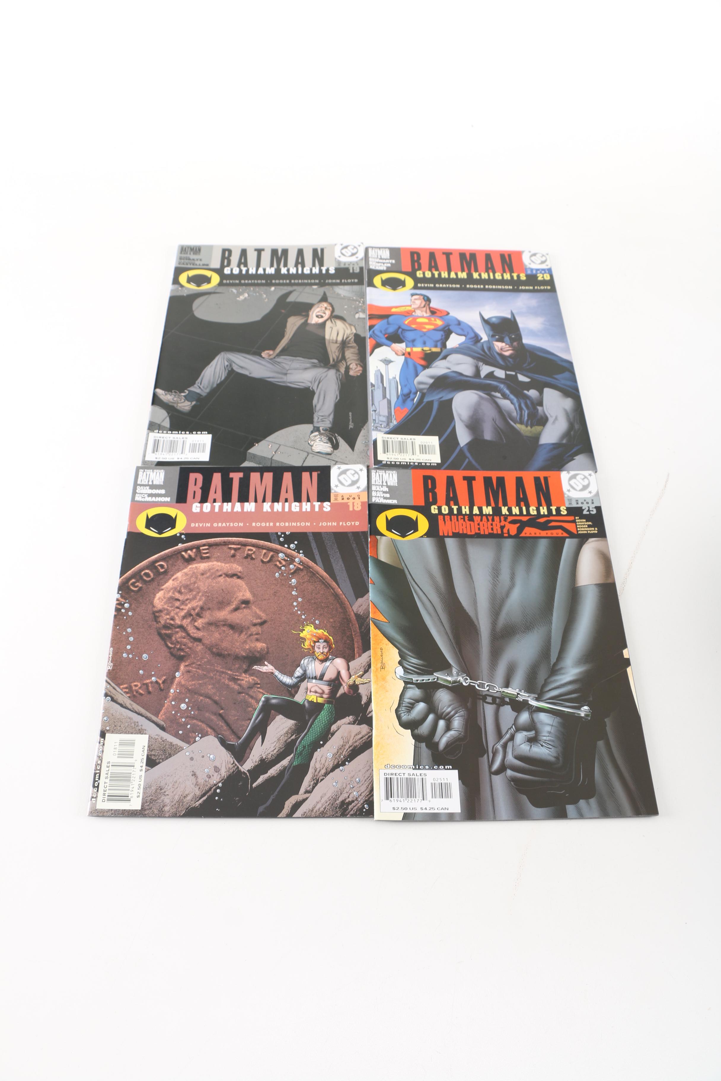 Modern Age DC Batman Comics Including "Cataclysm" and "No Man's Land" Events