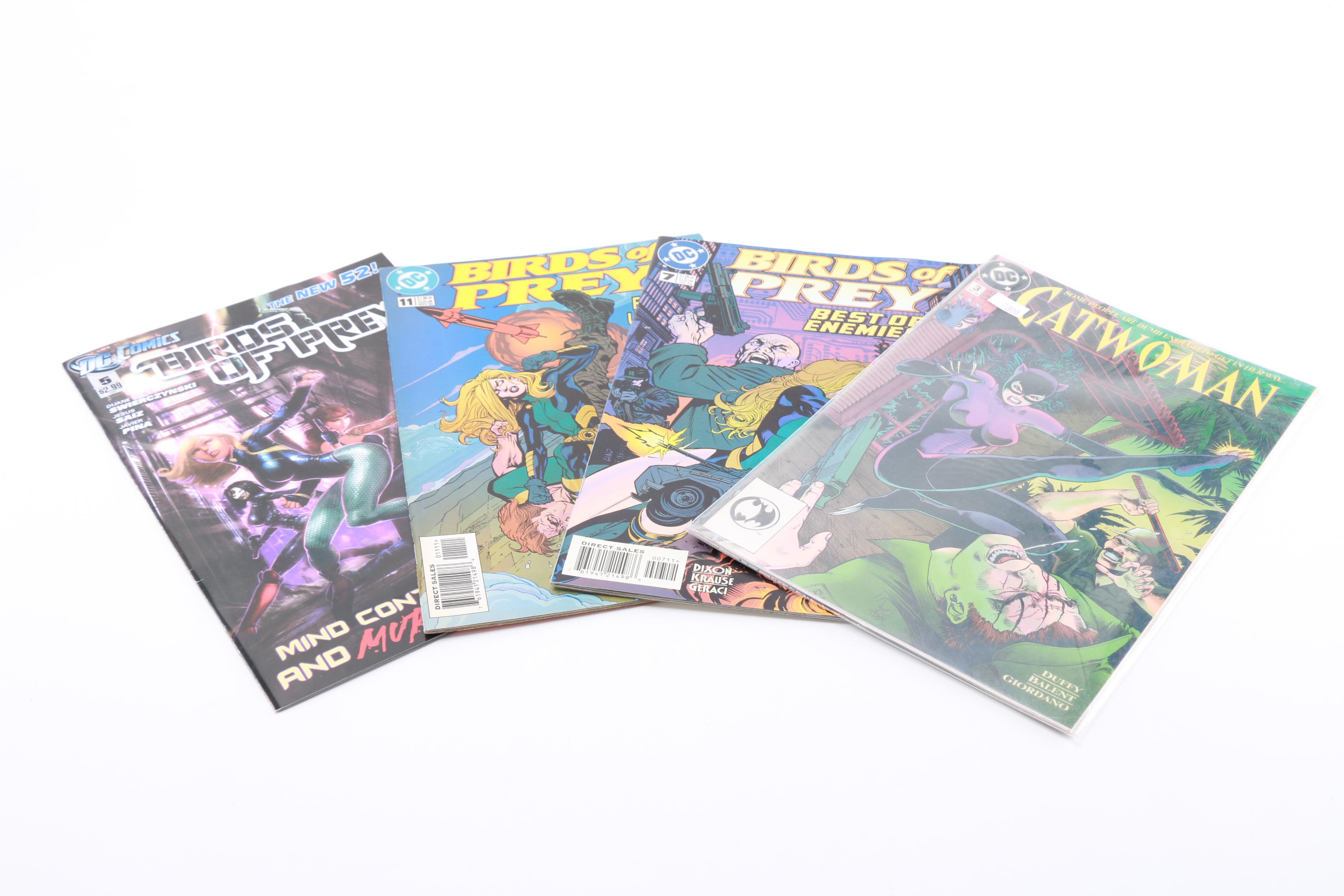2011 DC "The New 52" Comic Books Including "Catwoman"