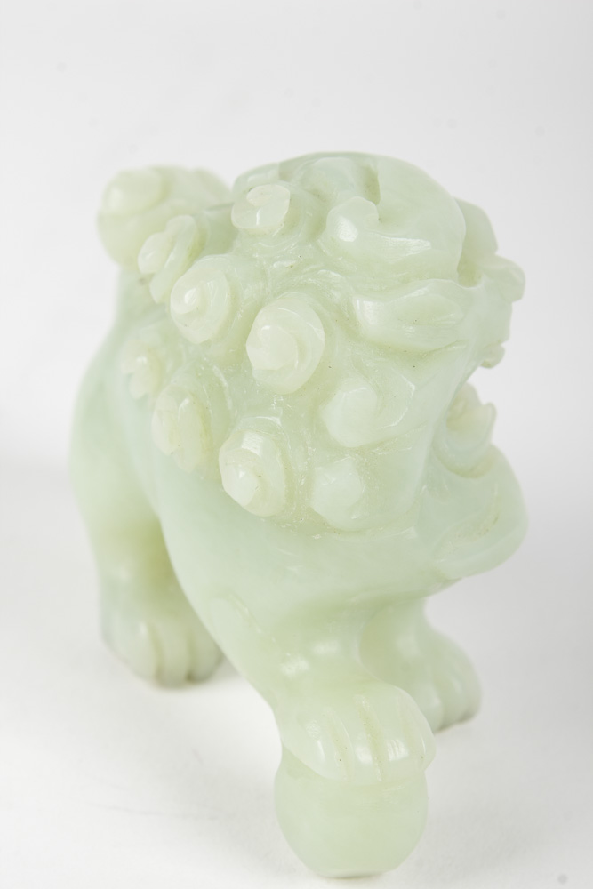 Chinese Jade Lion Figurine