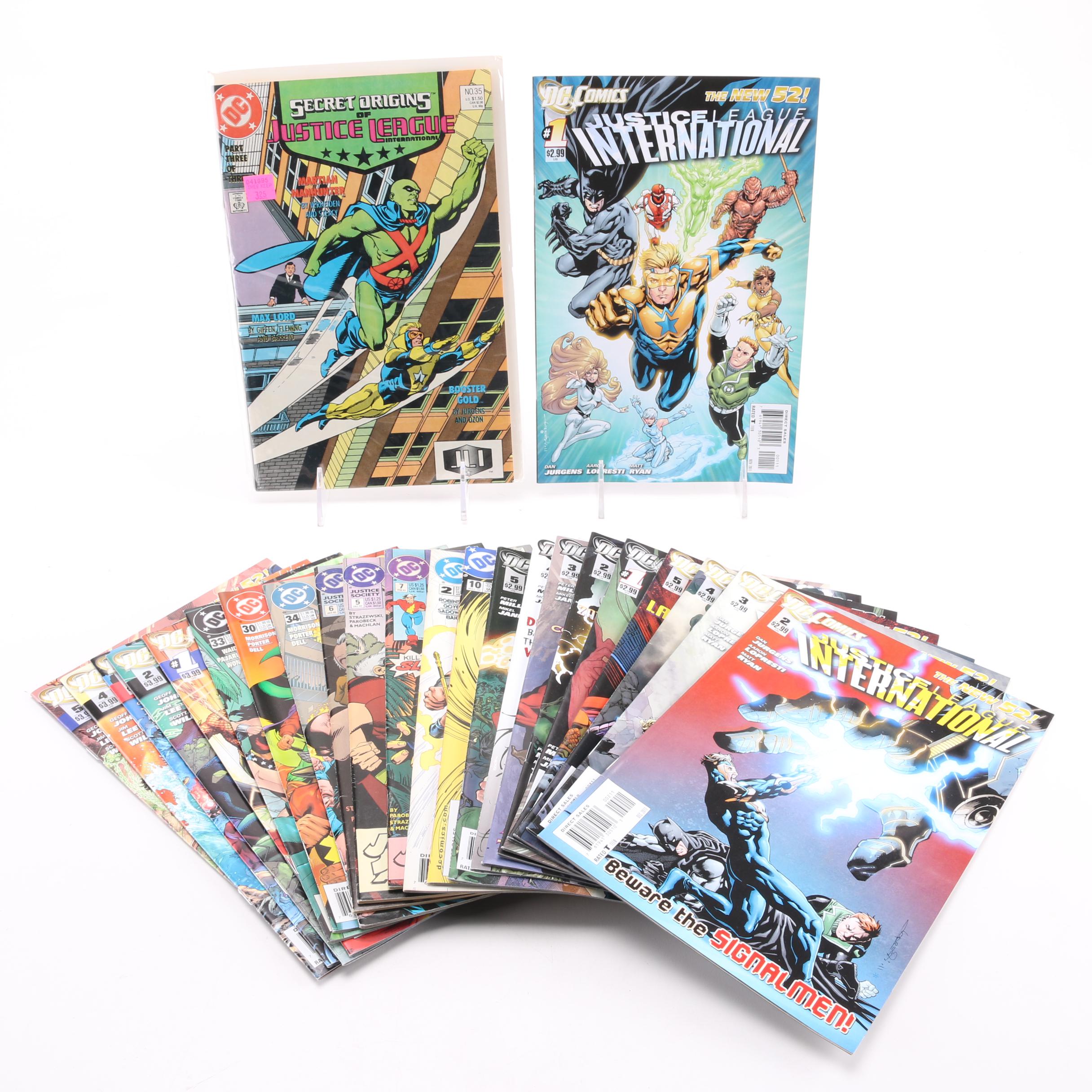 Modern Age DC Comic Books Featuring The Justice League