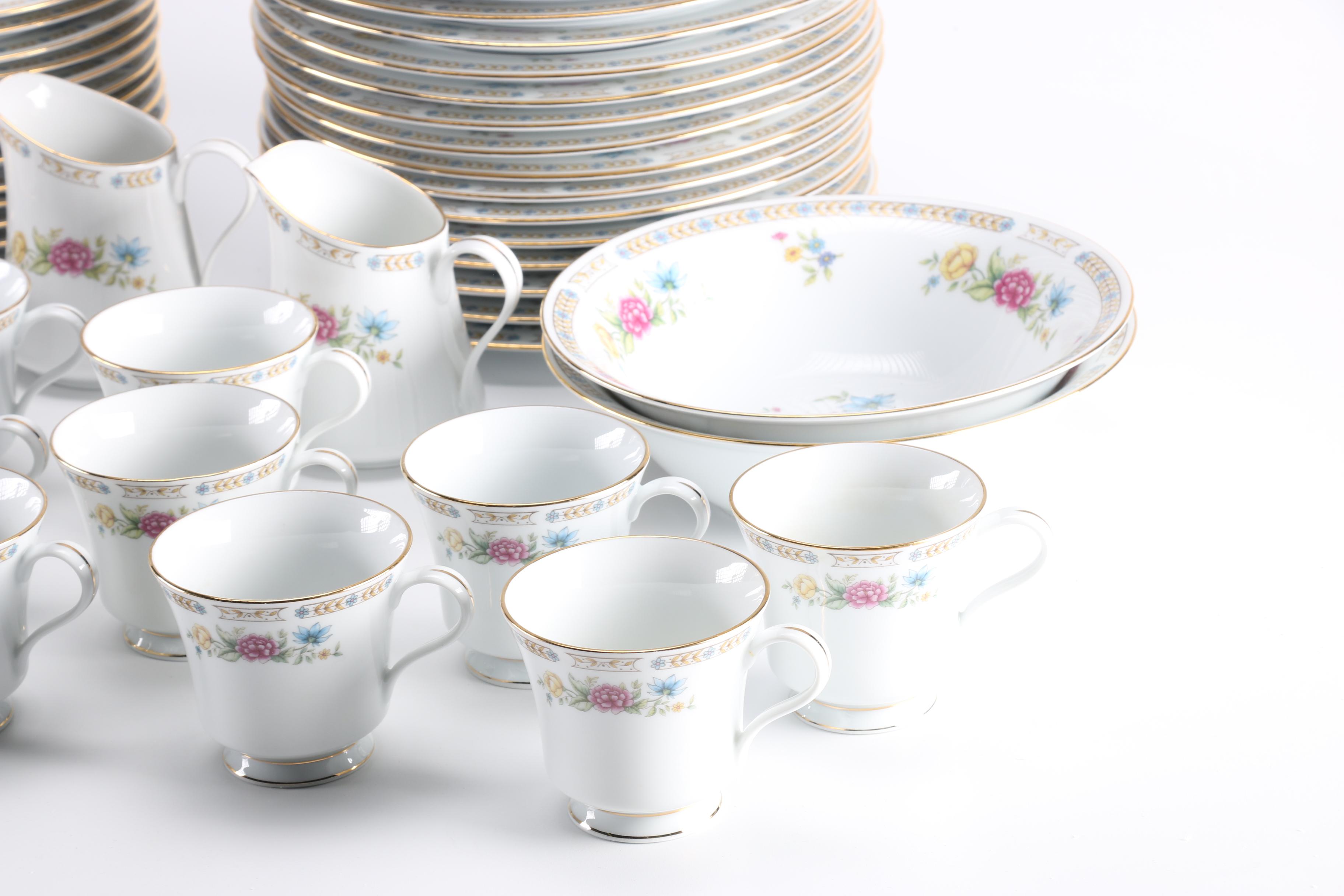 Liling China featuring the "Ling Rose" Pattern