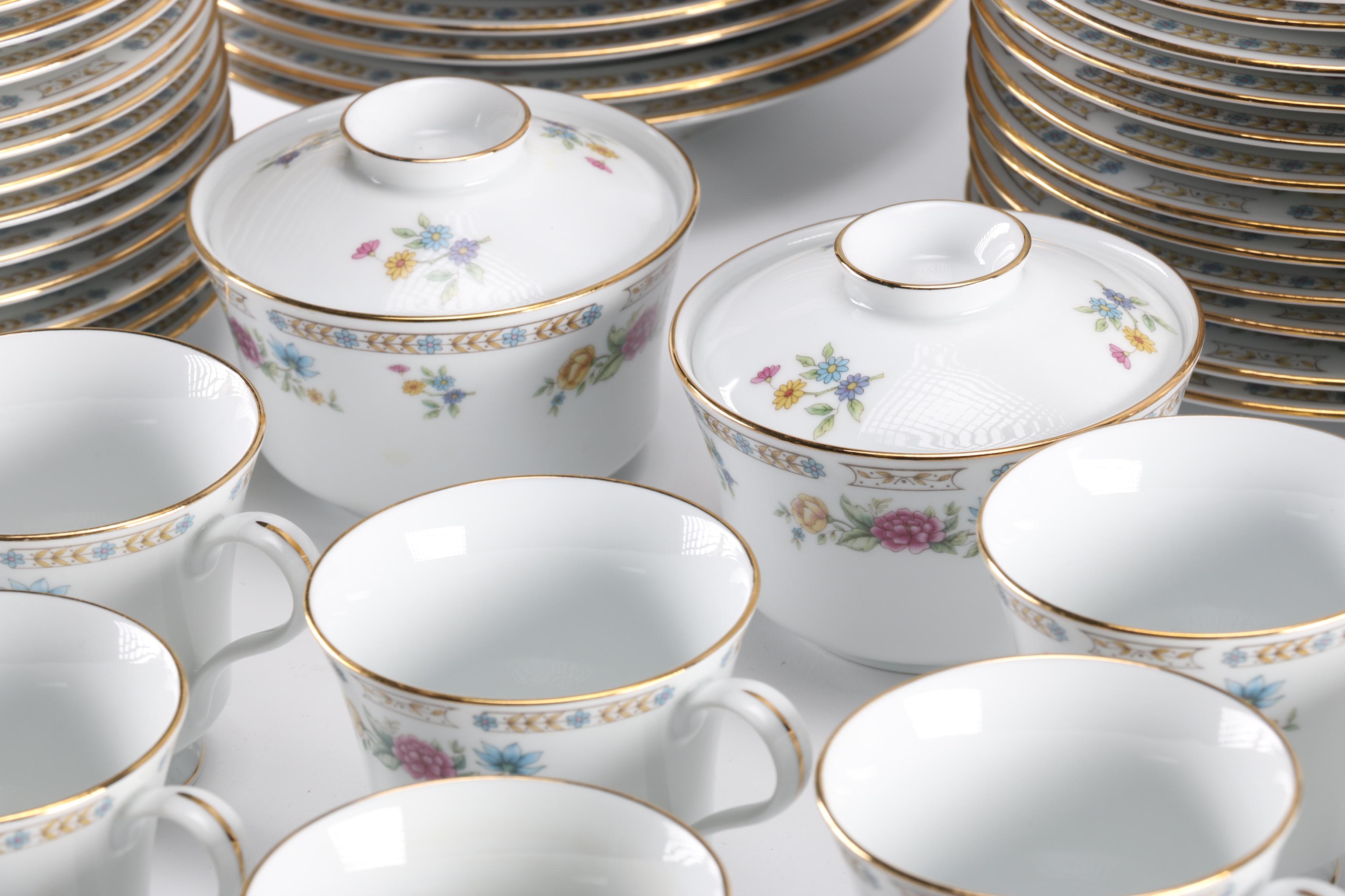 Liling China featuring the "Ling Rose" Pattern