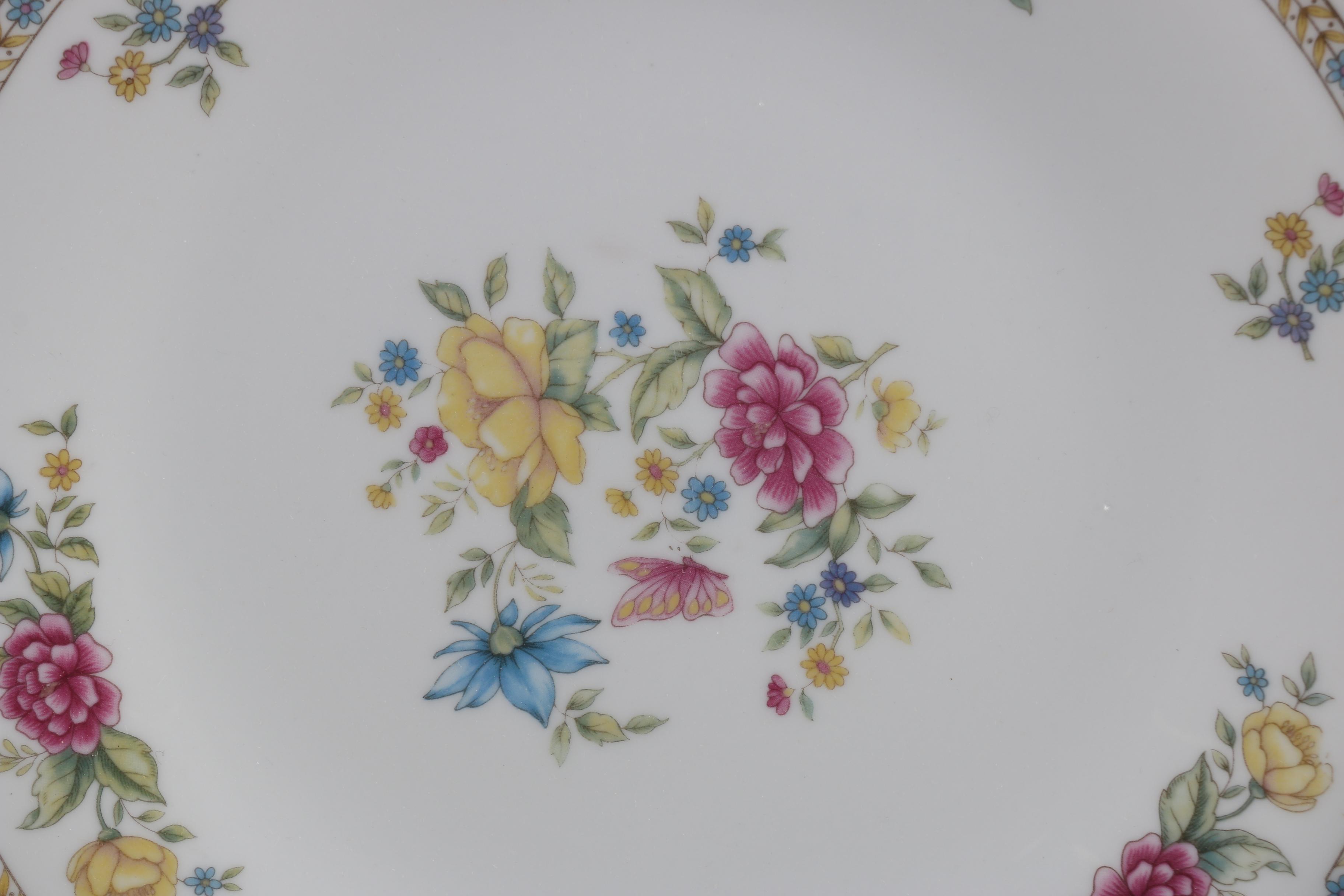 Liling China featuring the "Ling Rose" Pattern