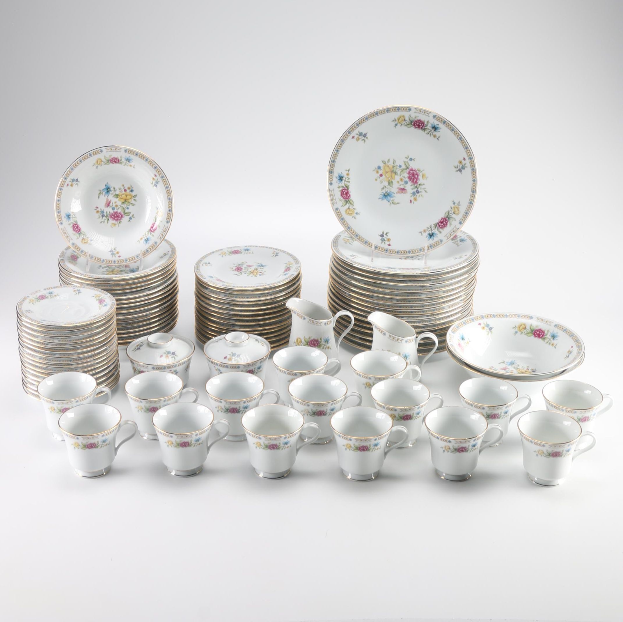 Liling China featuring the "Ling Rose" Pattern