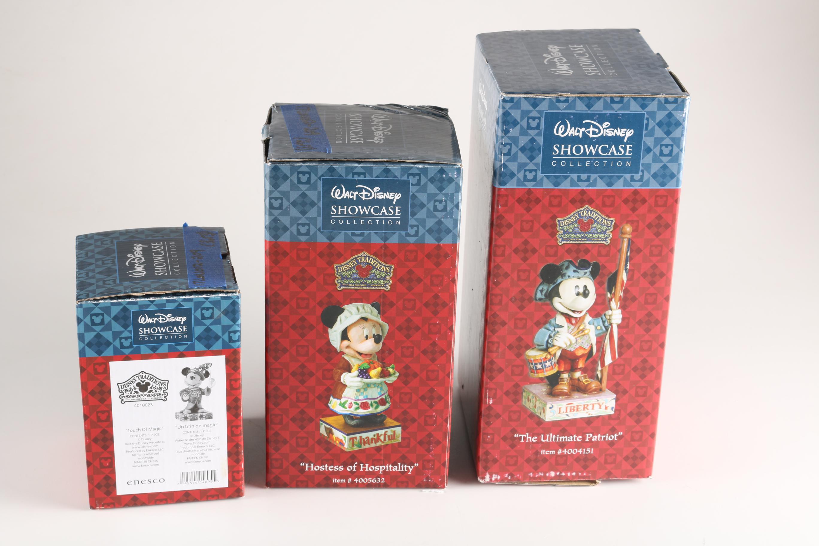 Selection of Jim Shore Disney Figurines