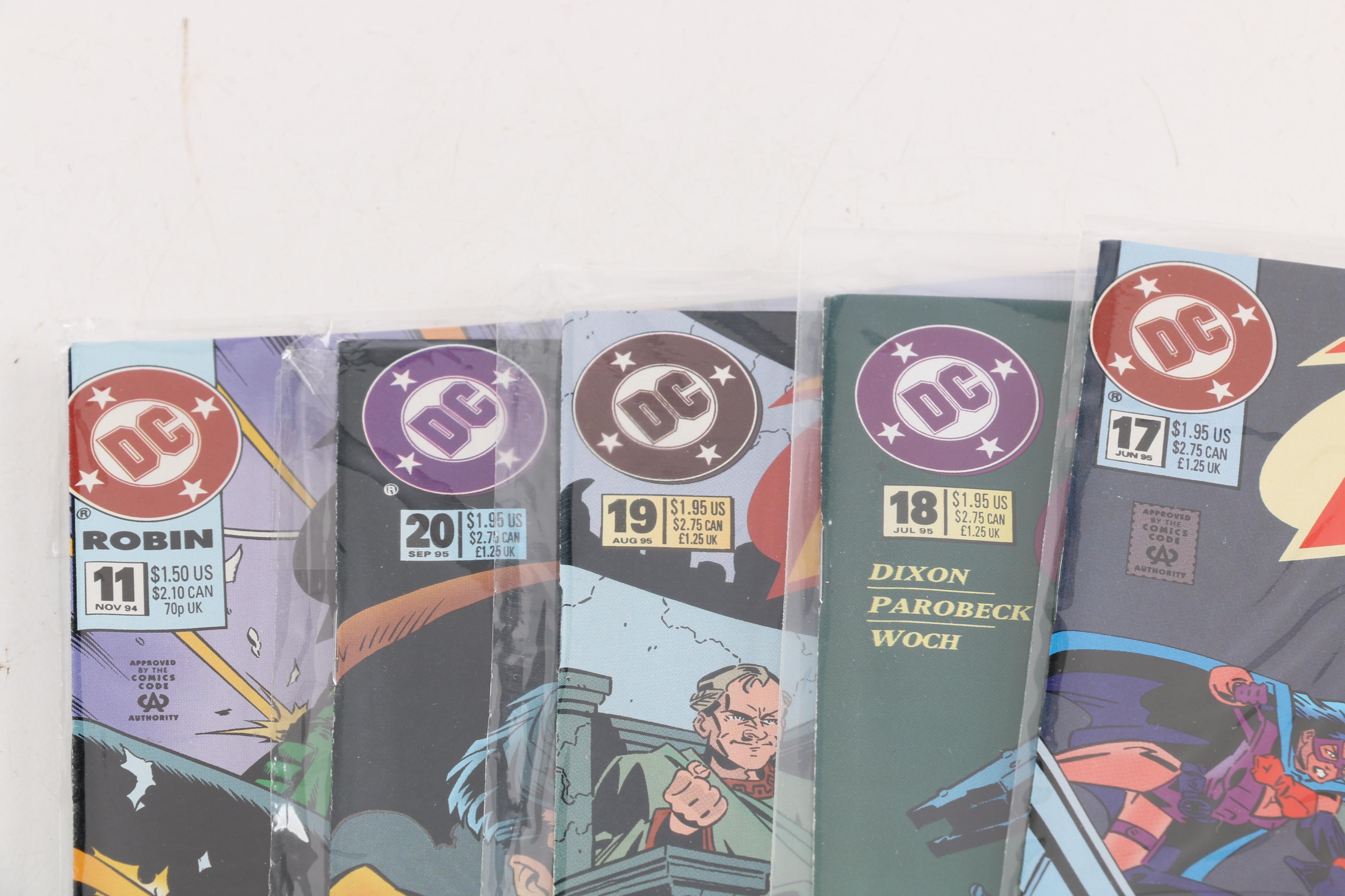 Modern Age DC Comics Including "Nightwing" and "Robin"