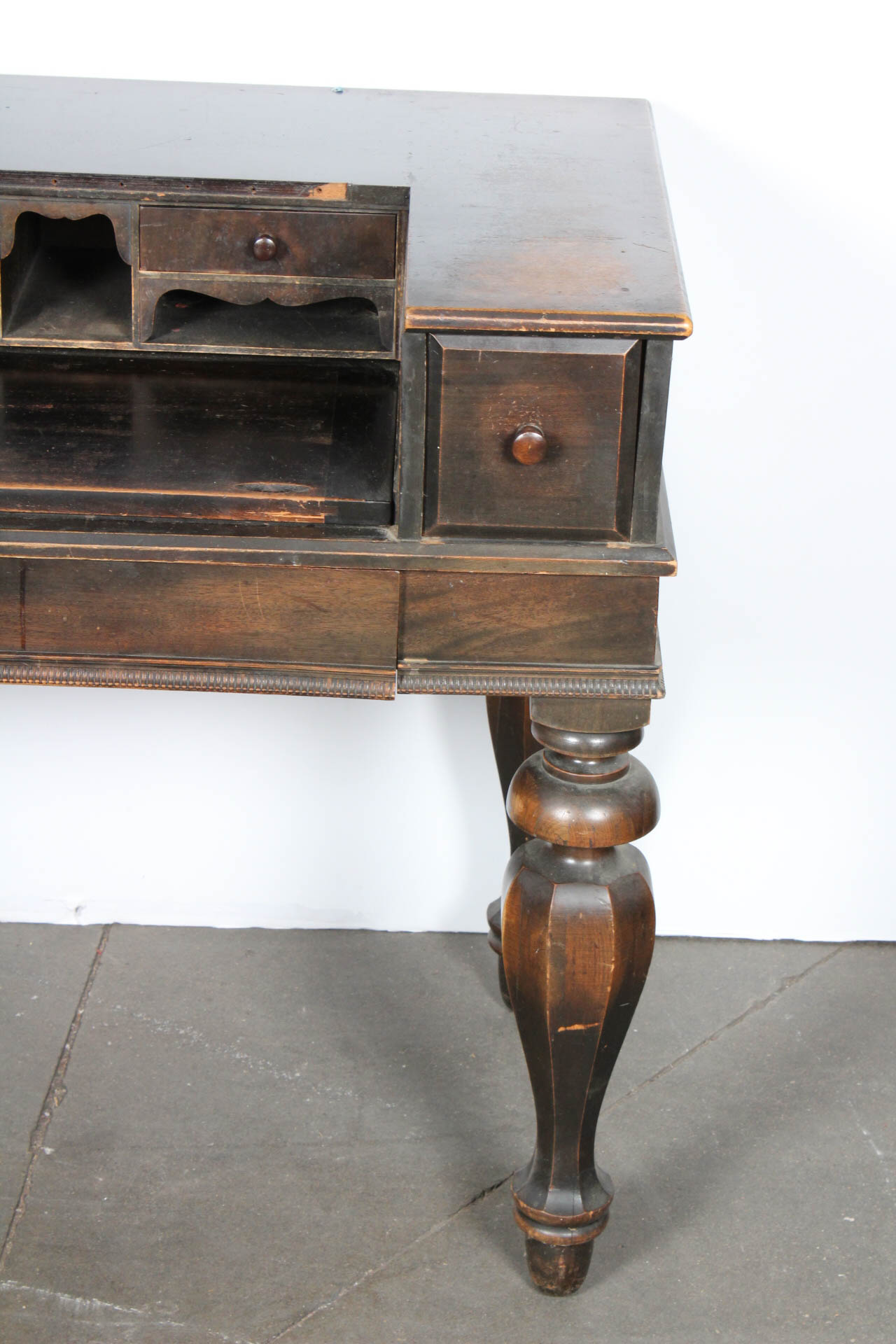 Early 20th Century Spinet Desk by H.E. Shaw Furniture