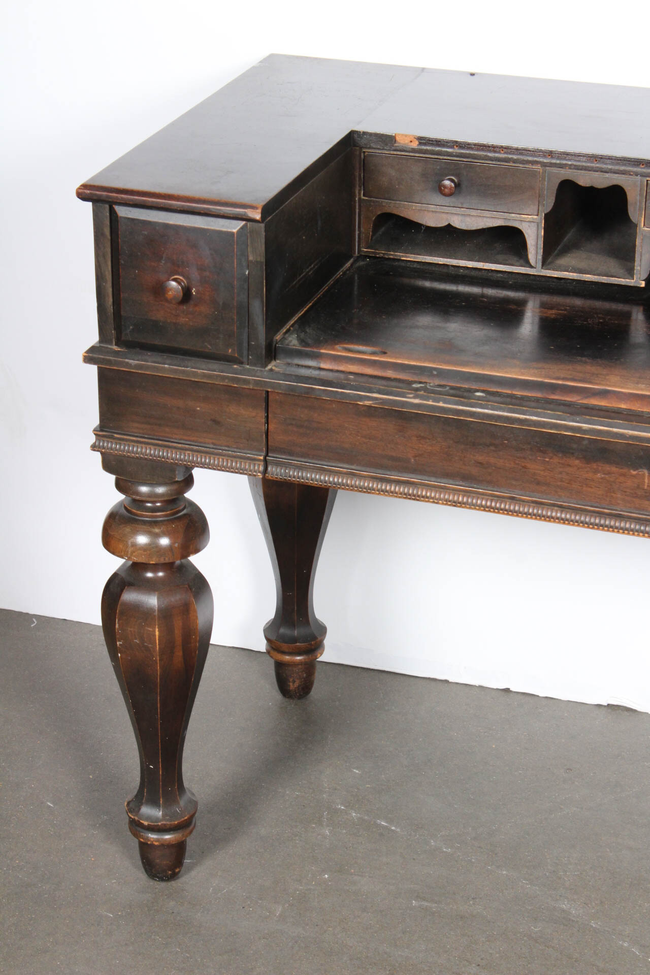 Early 20th Century Spinet Desk by H.E. Shaw Furniture