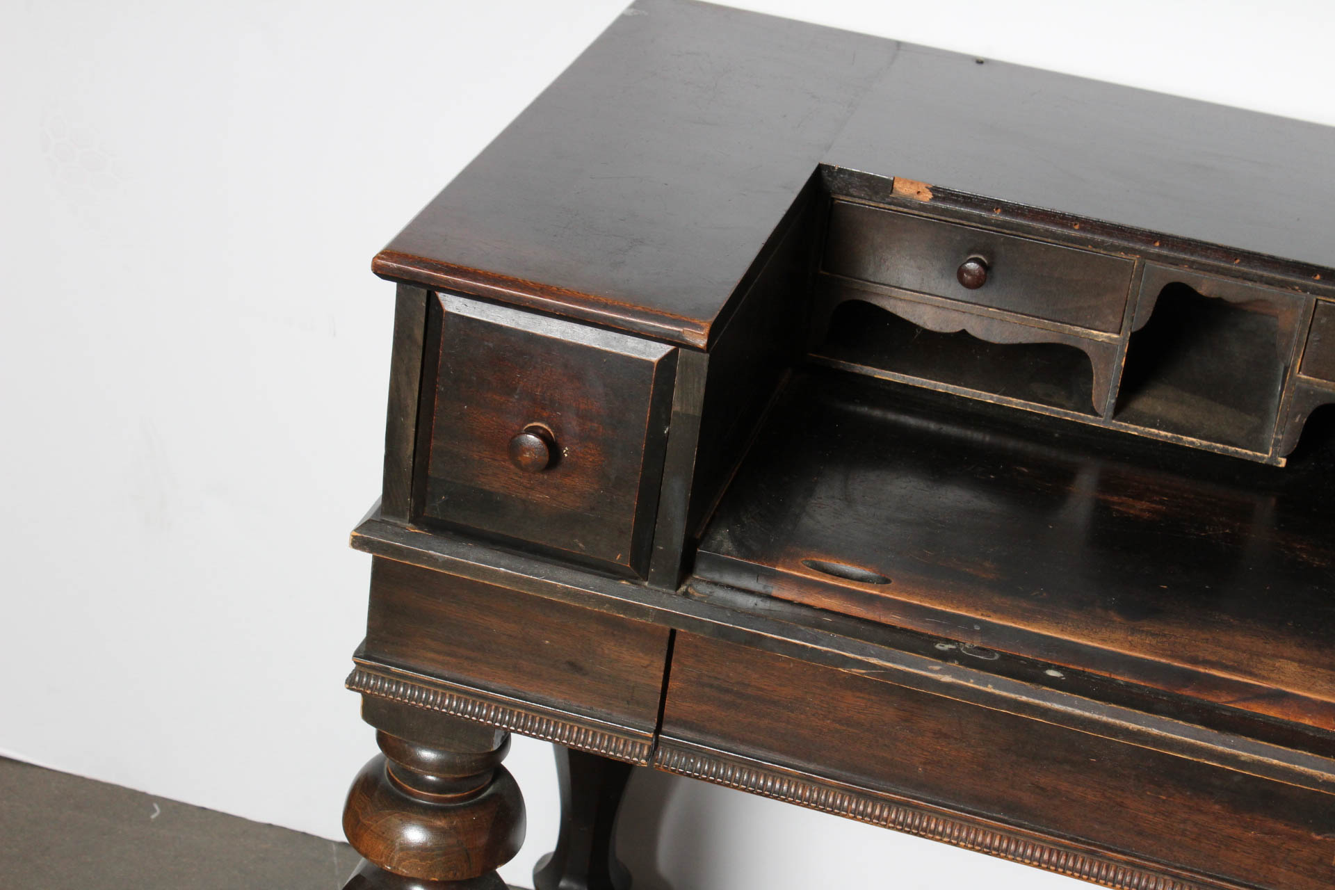 Early 20th Century Spinet Desk by H.E. Shaw Furniture