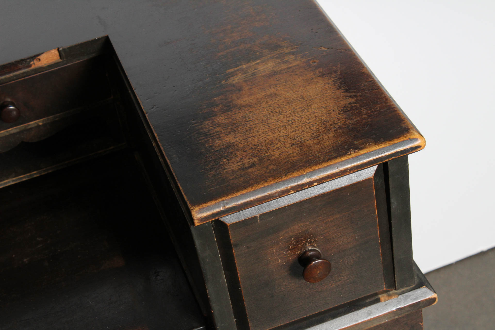 Early 20th Century Spinet Desk by H.E. Shaw Furniture