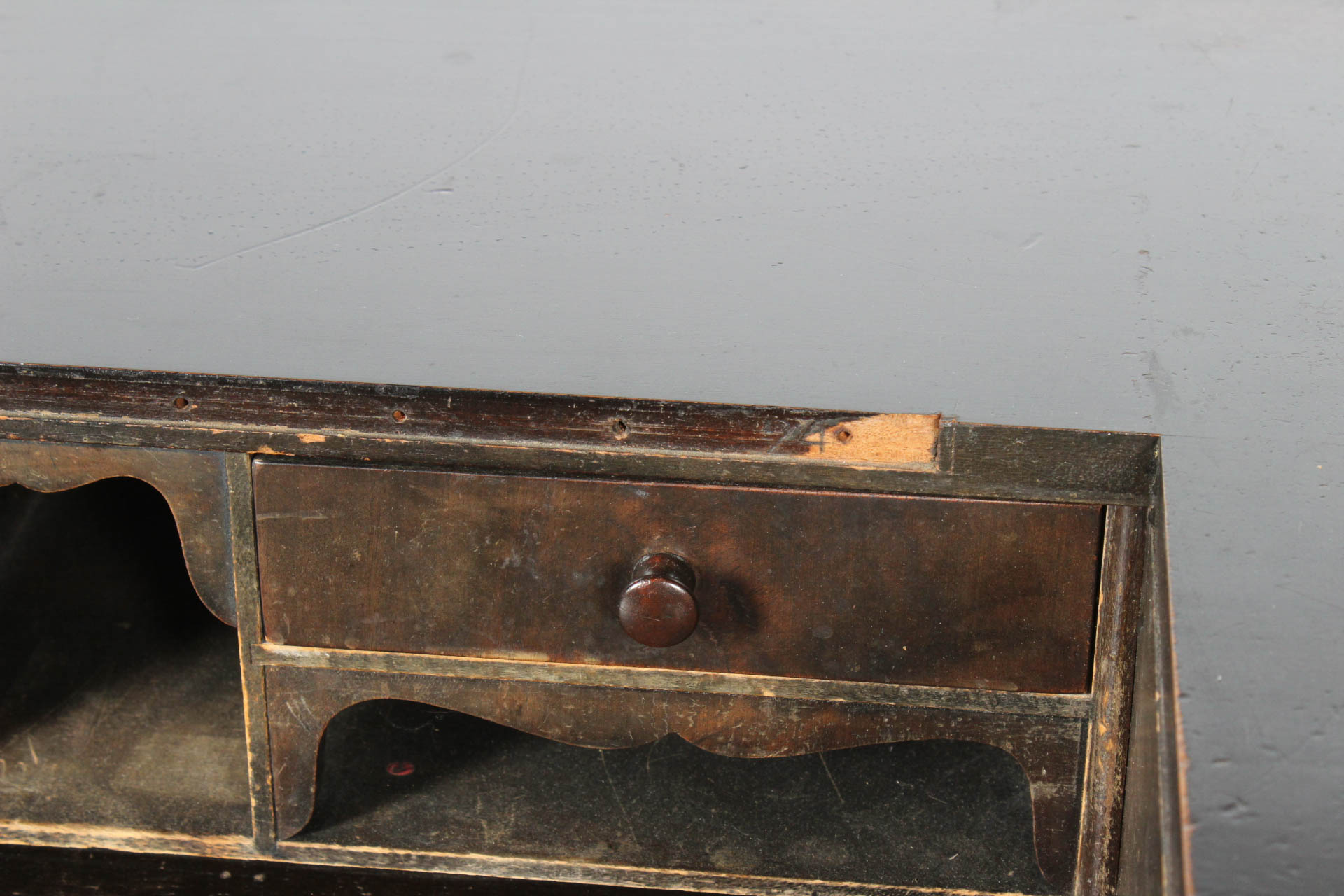 Early 20th Century Spinet Desk by H.E. Shaw Furniture