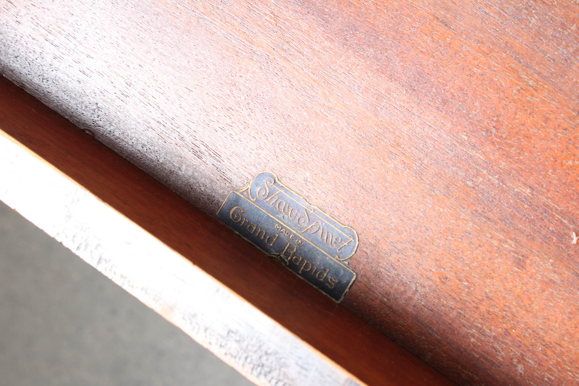Early 20th Century Spinet Desk by H.E. Shaw Furniture