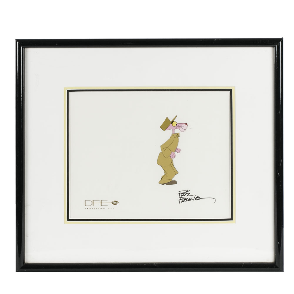 Pink Panther Production Cel by Friz Freleng