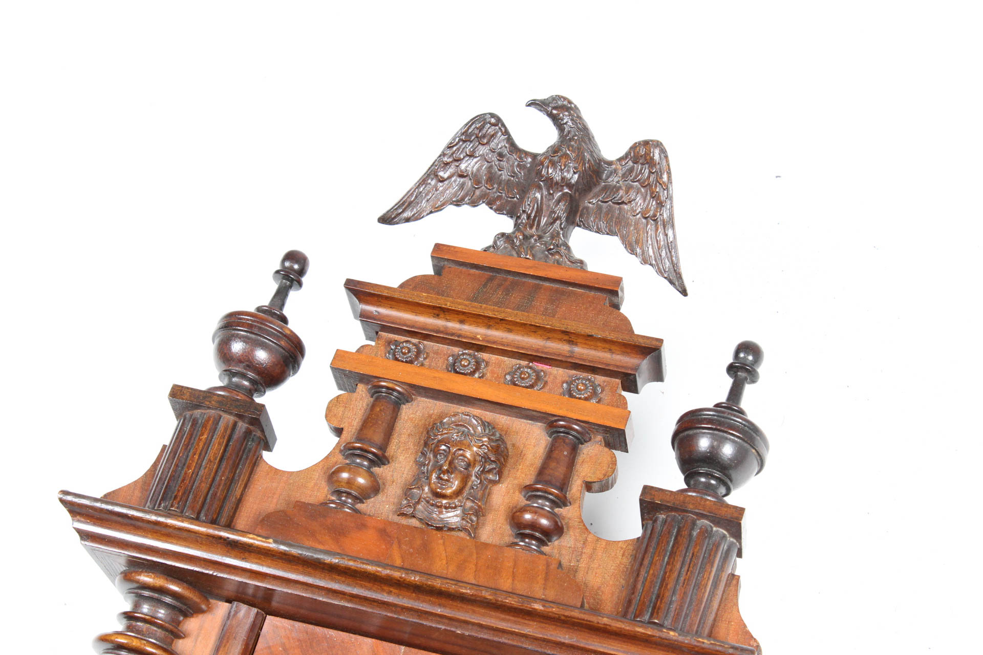 Antique German DRCM "Vienna" Regulator Wall Clock