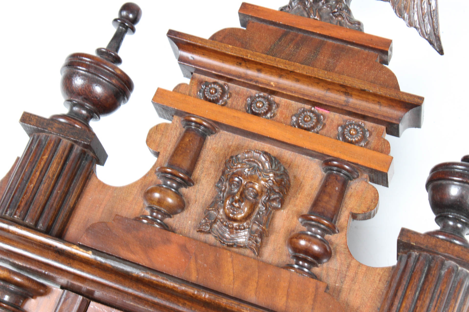 Antique German DRCM "Vienna" Regulator Wall Clock