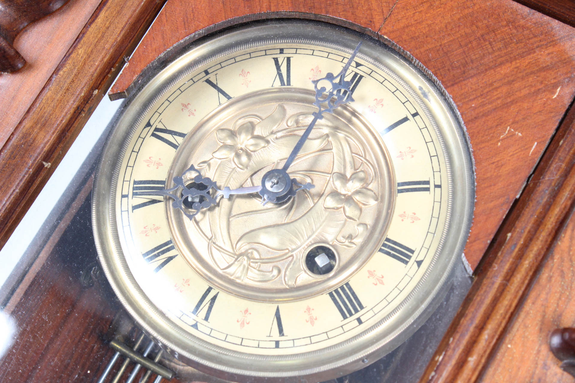 Antique German DRCM "Vienna" Regulator Wall Clock