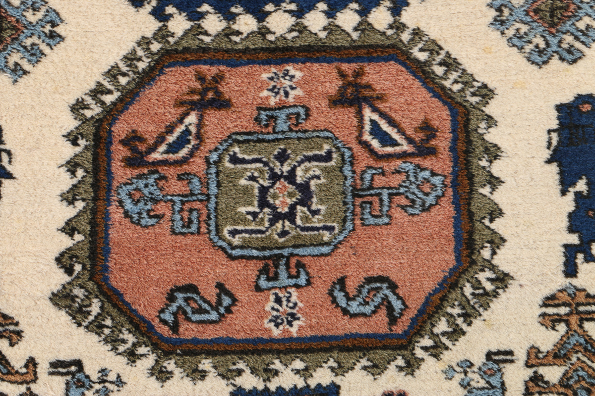 Hand-Knotted Persian Ardebil Area Rug